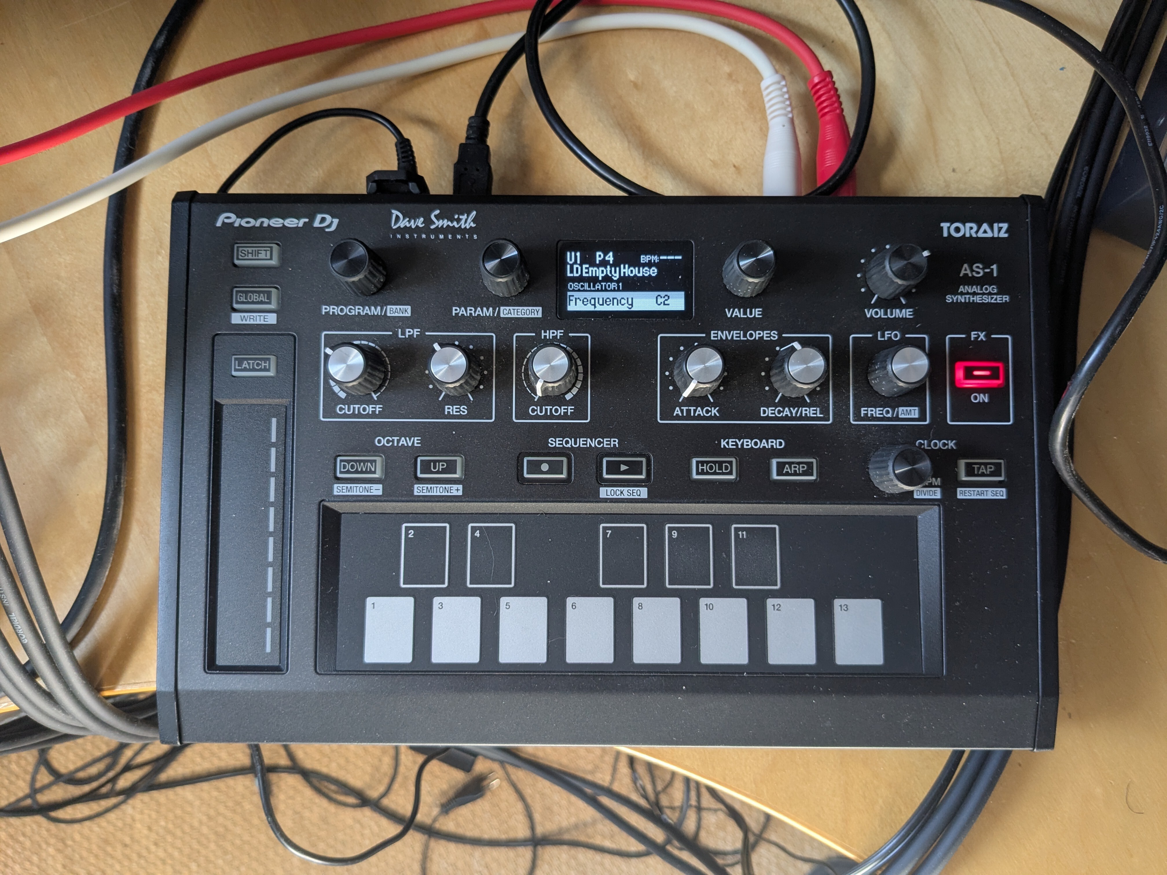 Pioneer as-1 decksaver et boîte 
