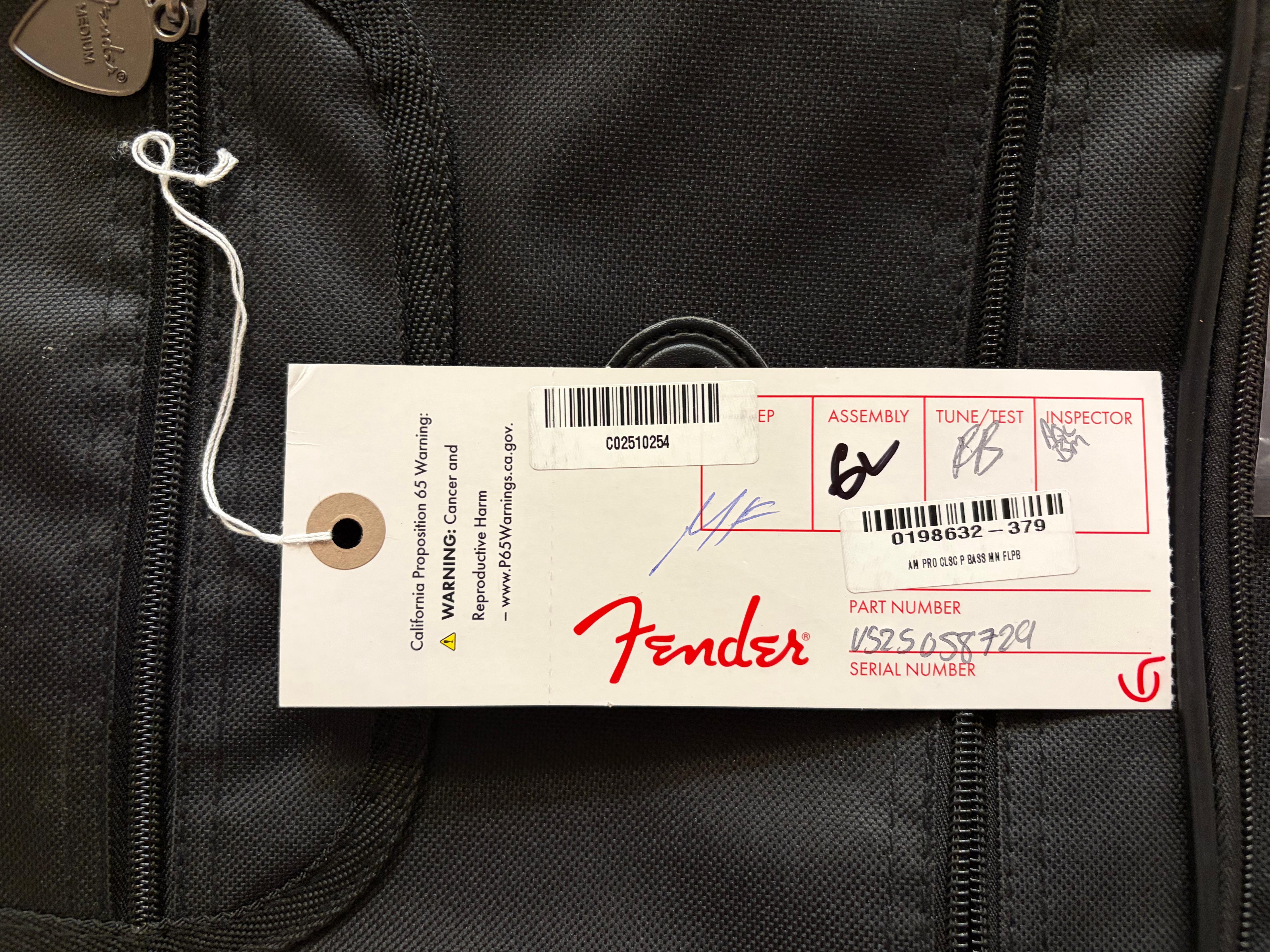 Fender American Professional Classic Precision Bass (62563)