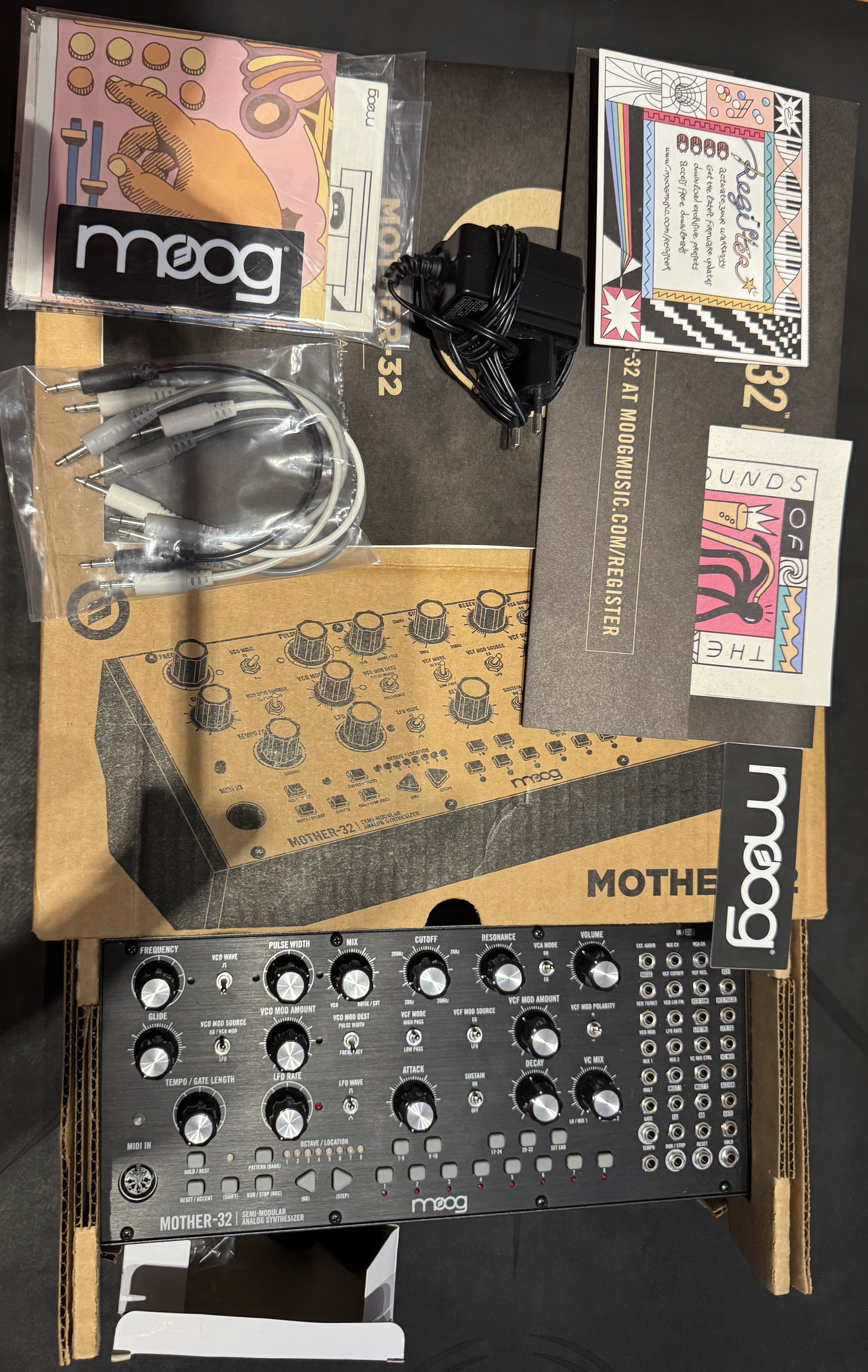 Vent Moog Mother 32
