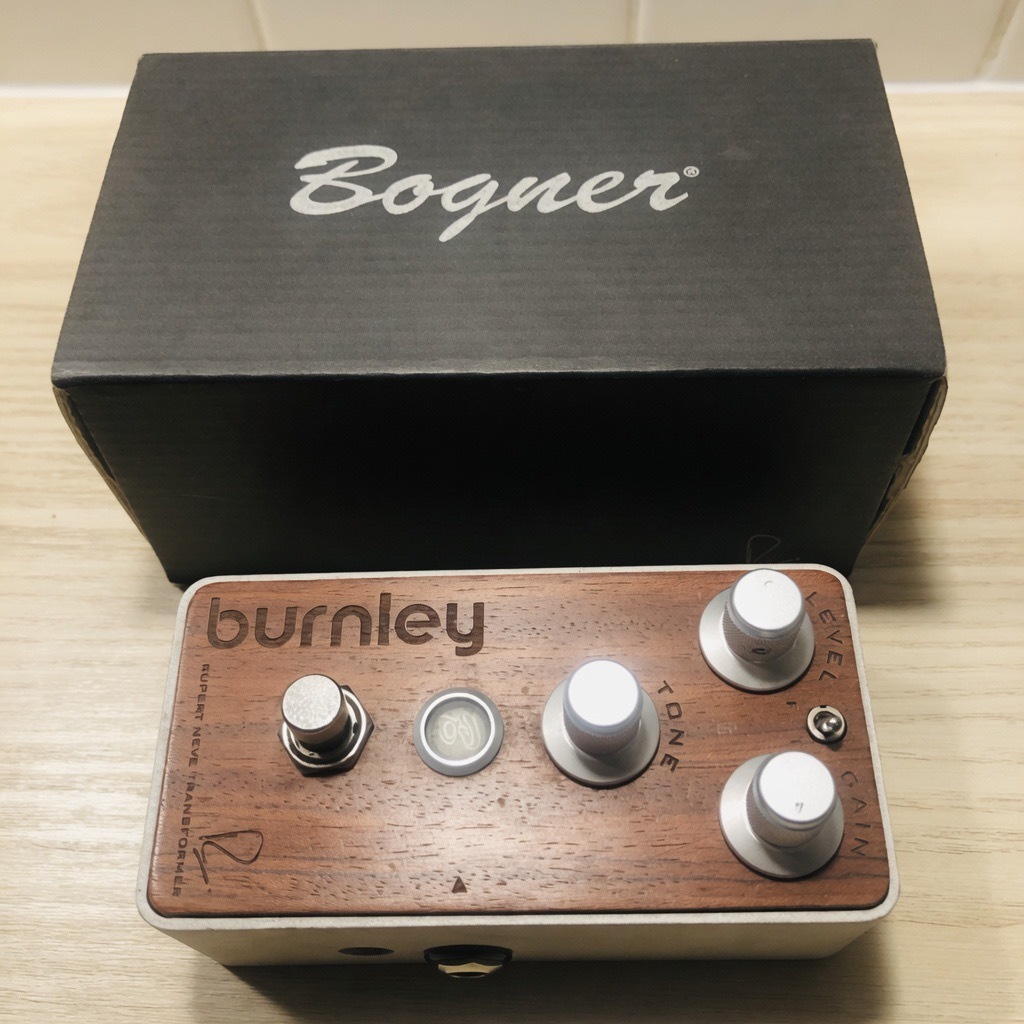 Vends Pédale Bogner Burnley Distortion Studio Edition Rupert Neve Bubinga Wood - Excellent état occasion