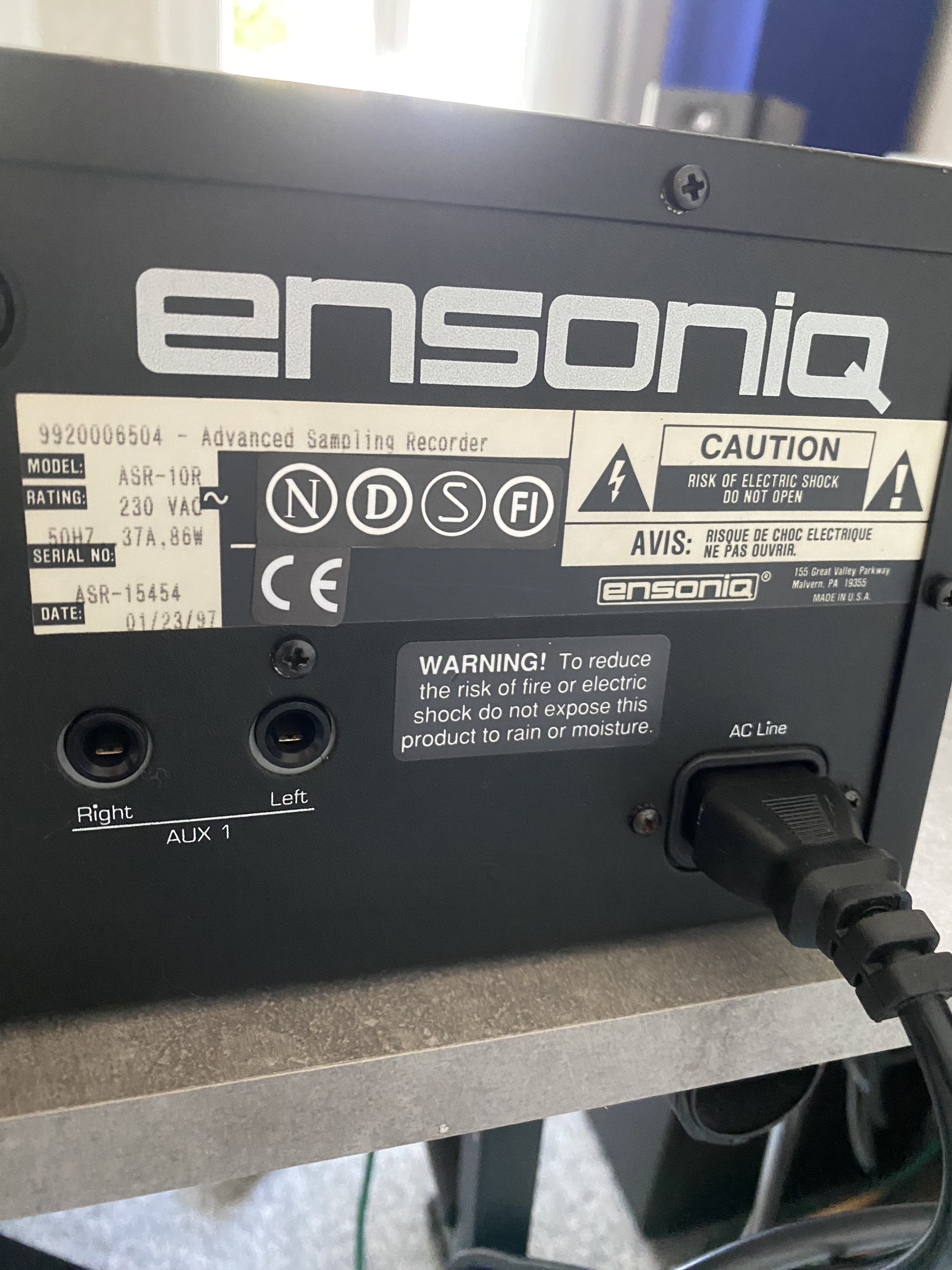 Ensoniq ASR-10R (28742)