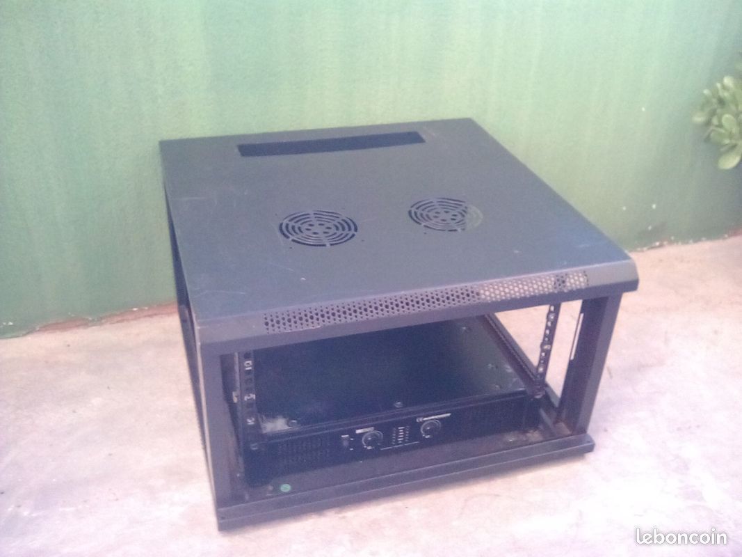 ✅ flight case / rack d'ampli / 6u