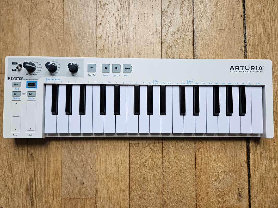 Vend clavier midi arturia keystep