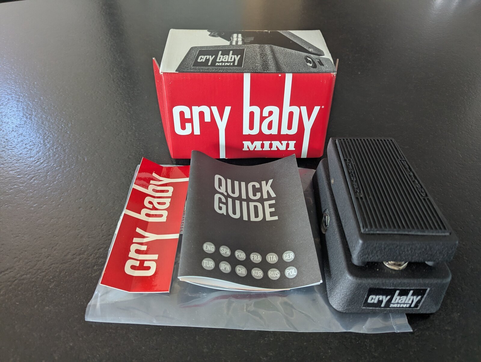 Cry Baby Mini complete comme neuve