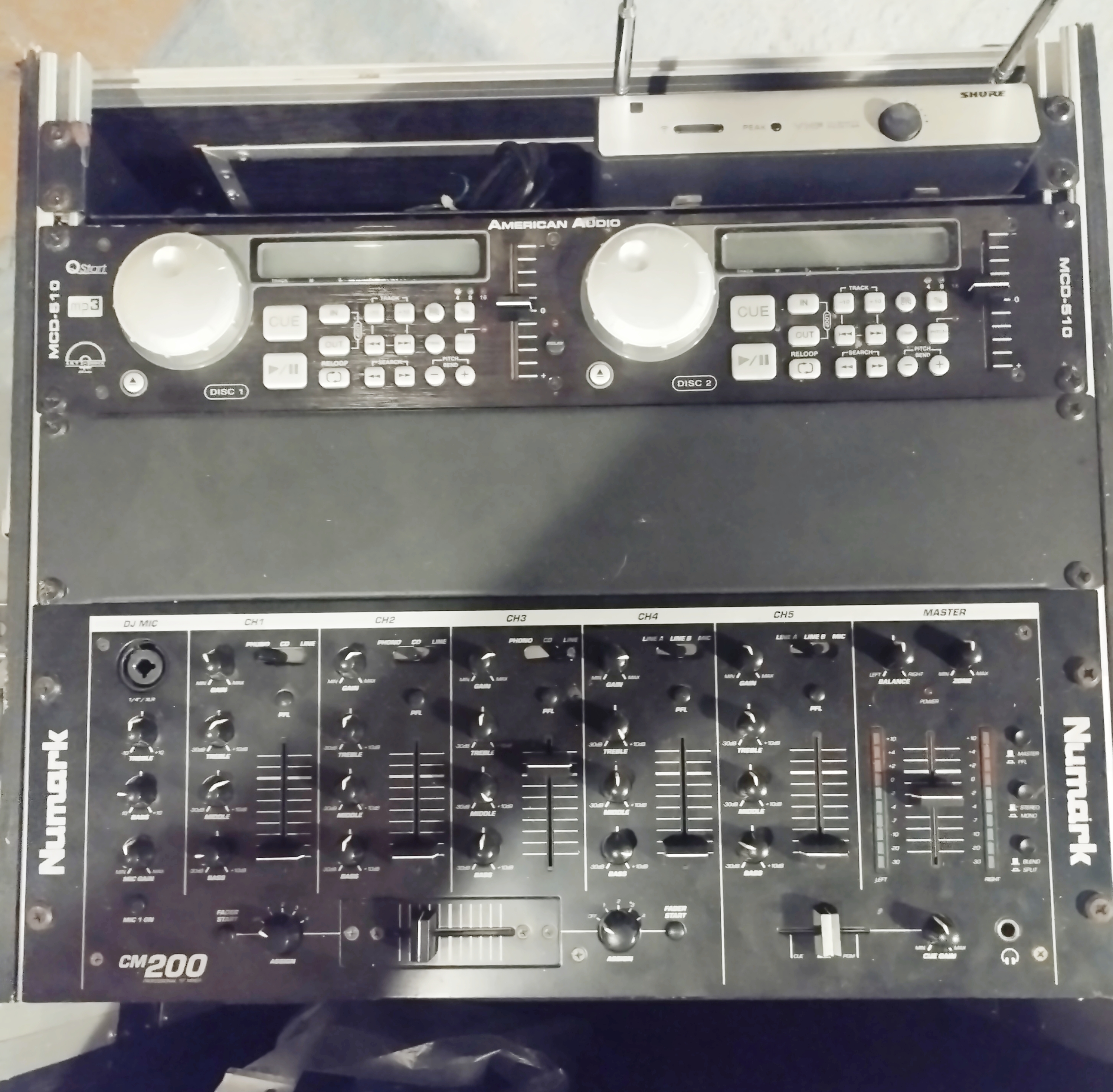 Rack sono double platine MCD-510