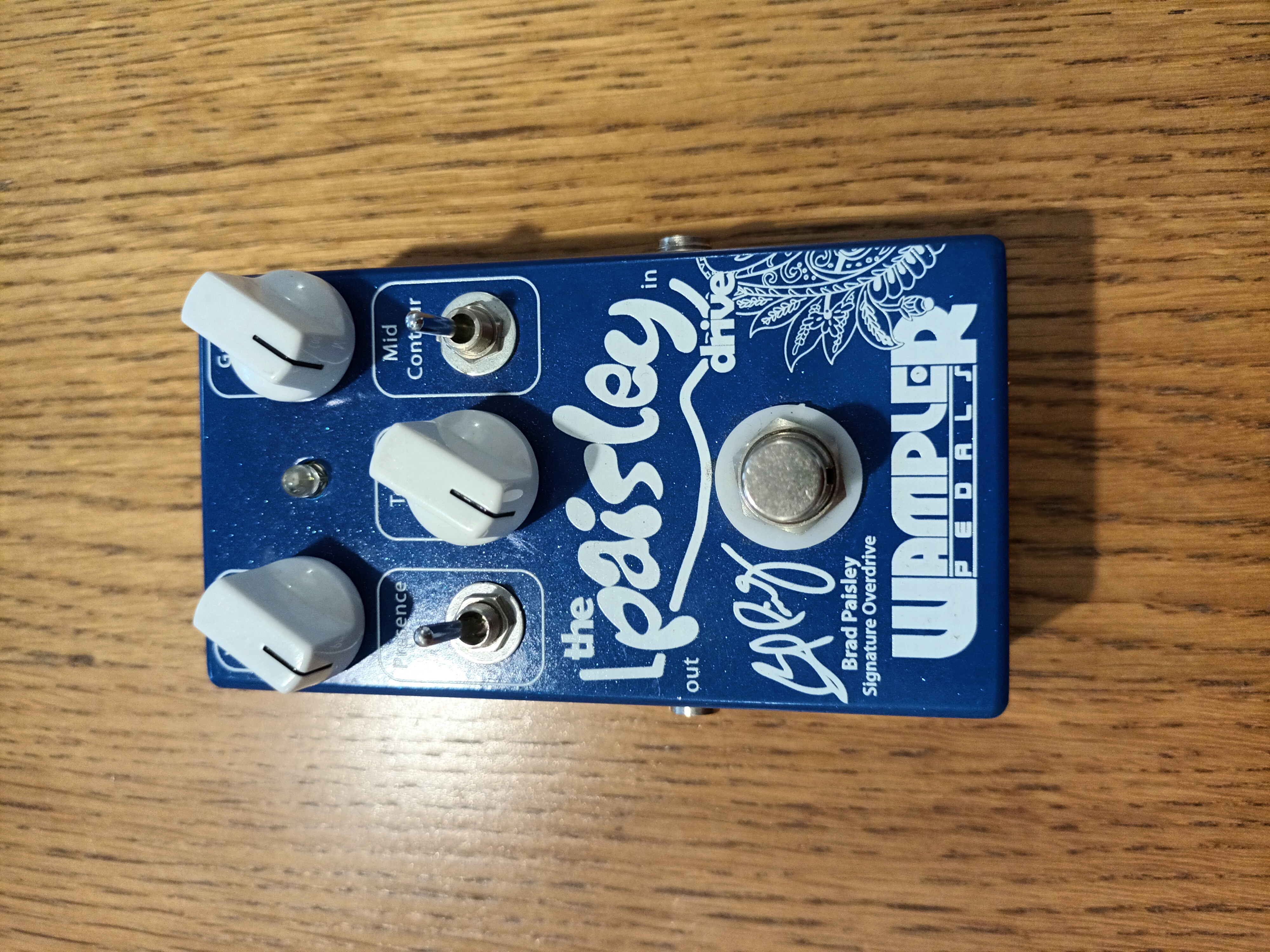 A vendre pédale d'overdrive WAMPLER PAISLEY DRIVE