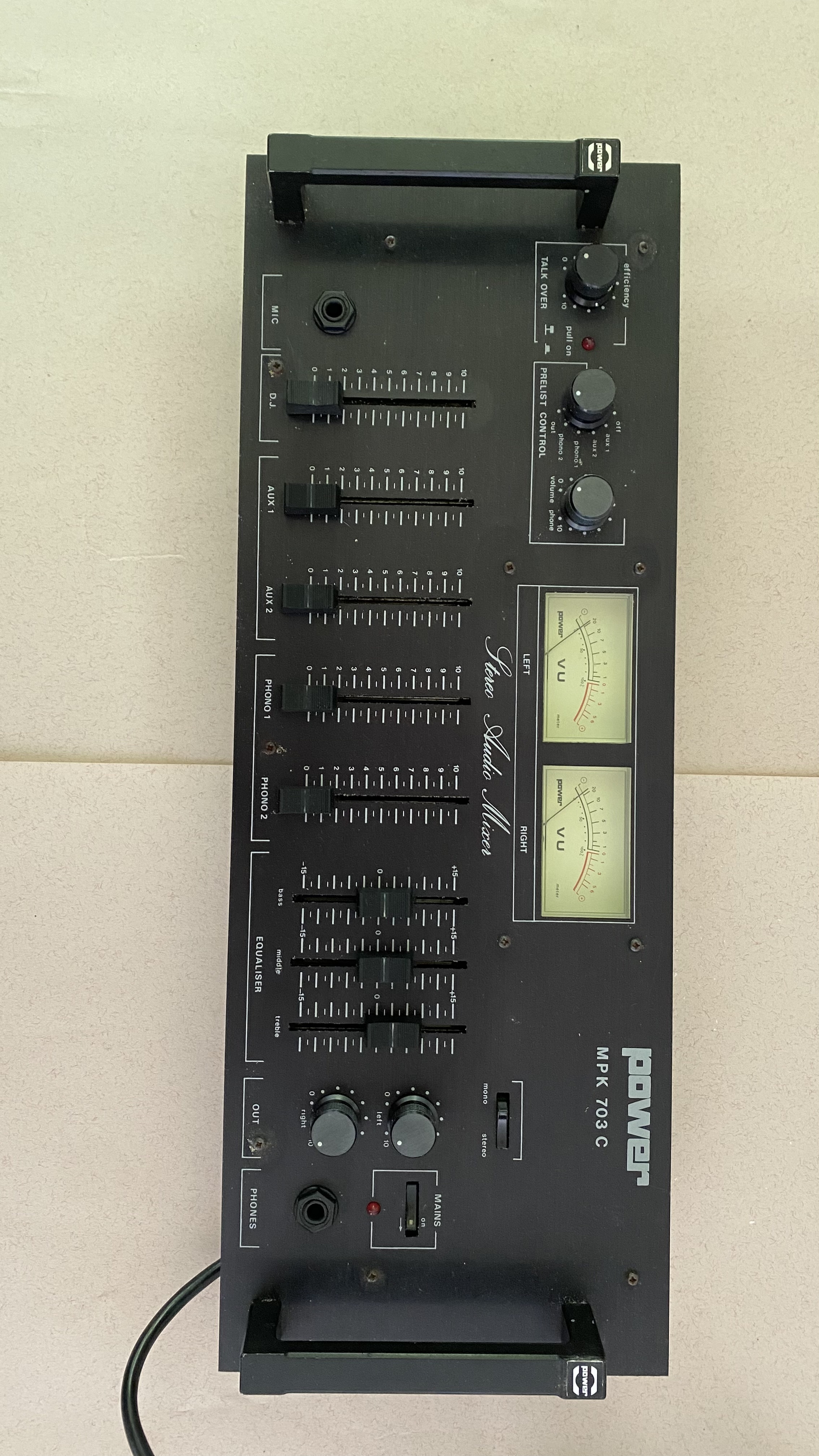 Power MPK 703C – Mixette vintage en bon état