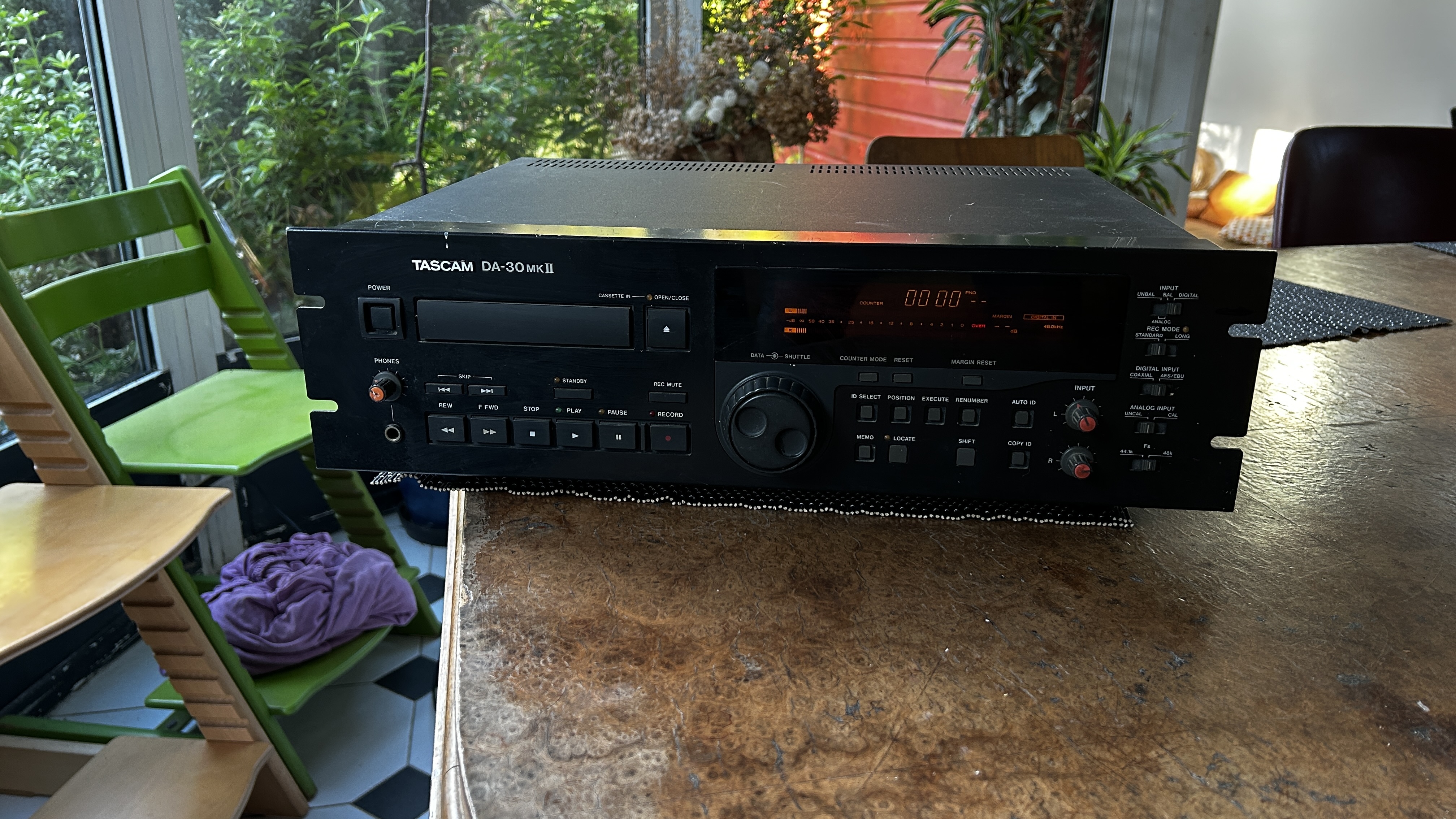 Enregistreur/Lecteur DAT pro Tascam DA-30 MKII à réparer
