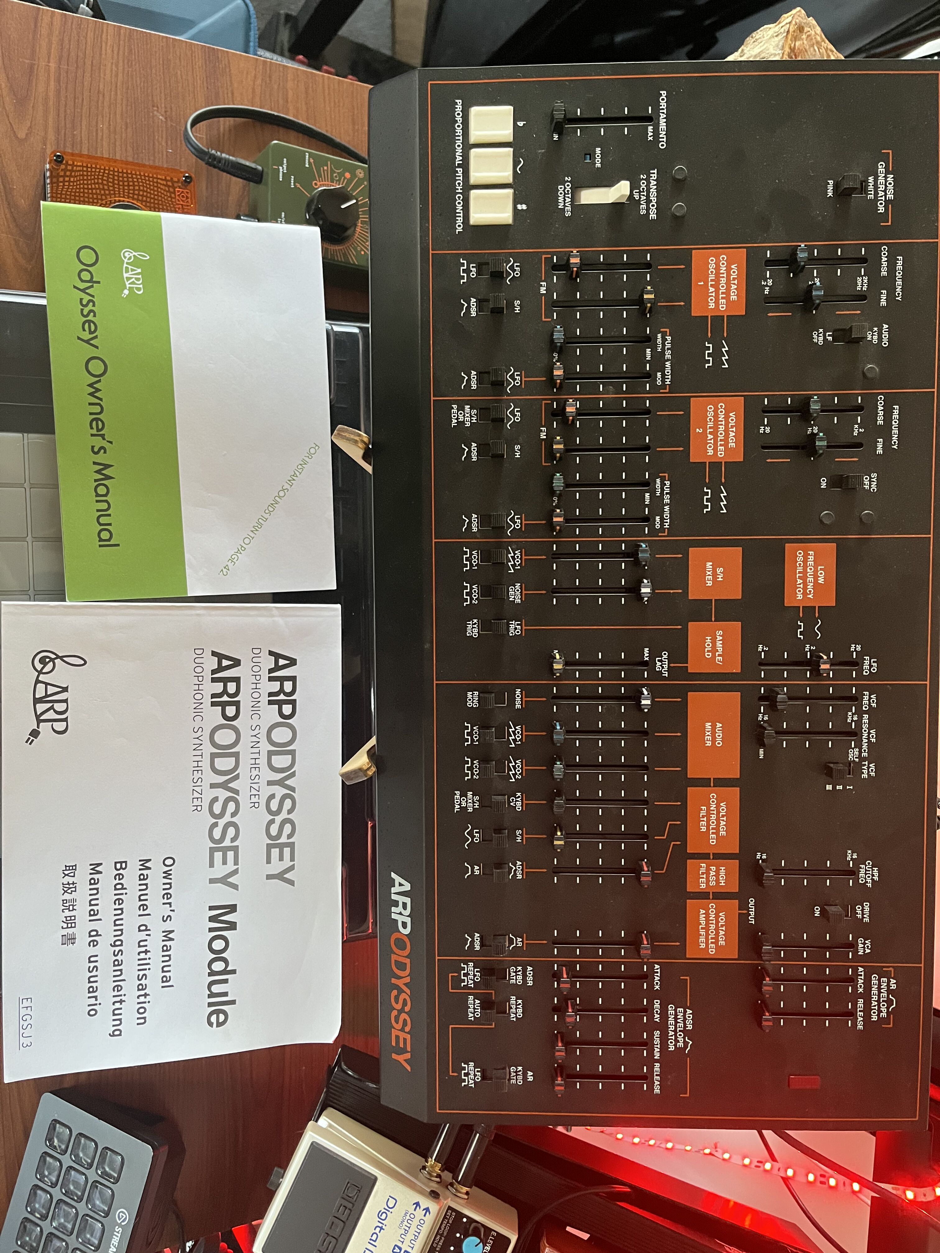 Vends Korg Arp Odyssey Module rev3