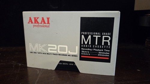 Audio cassettes MK20J pour 1214 AKAI professionnel