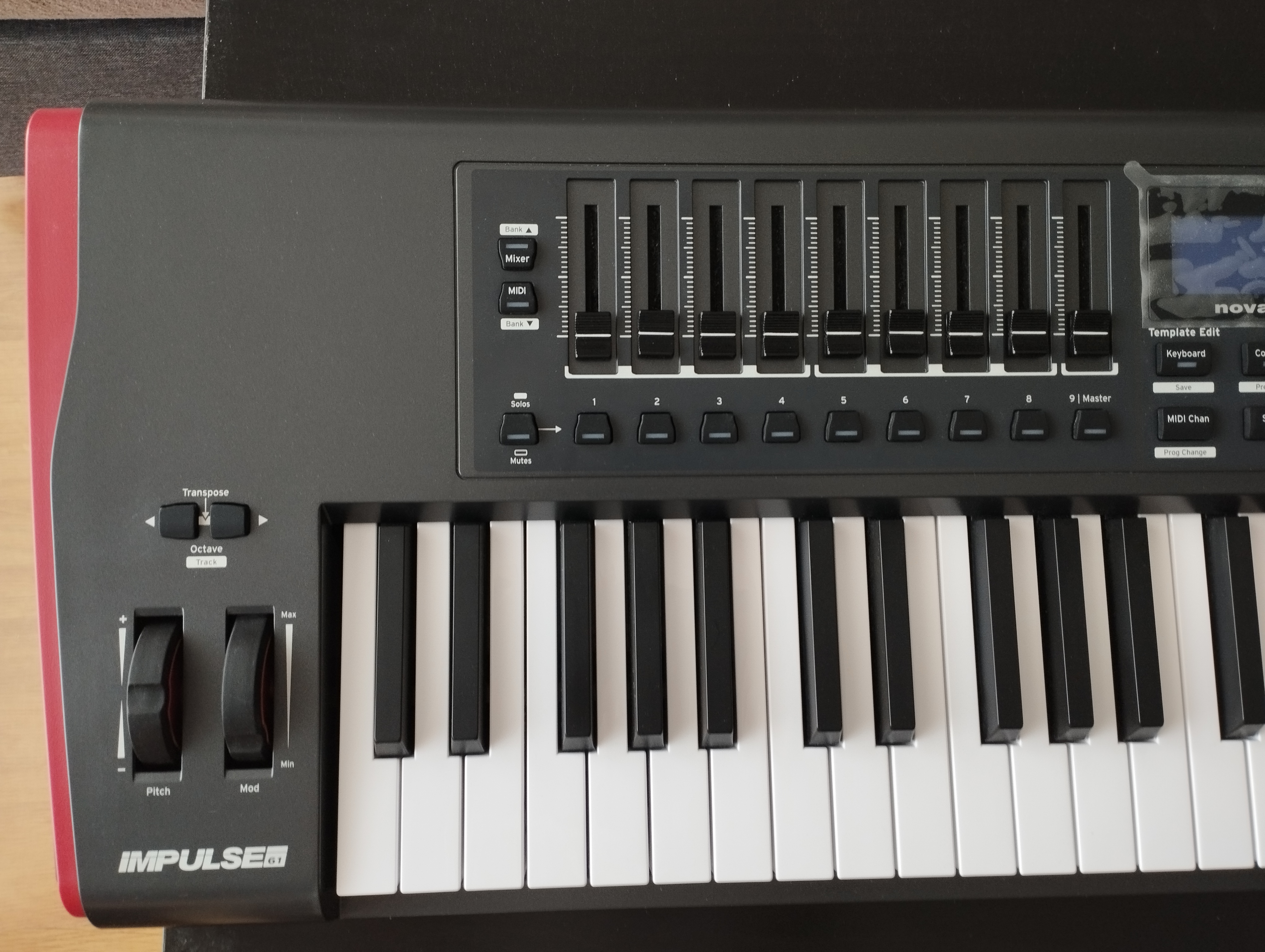 Vends Novation Impulse 61