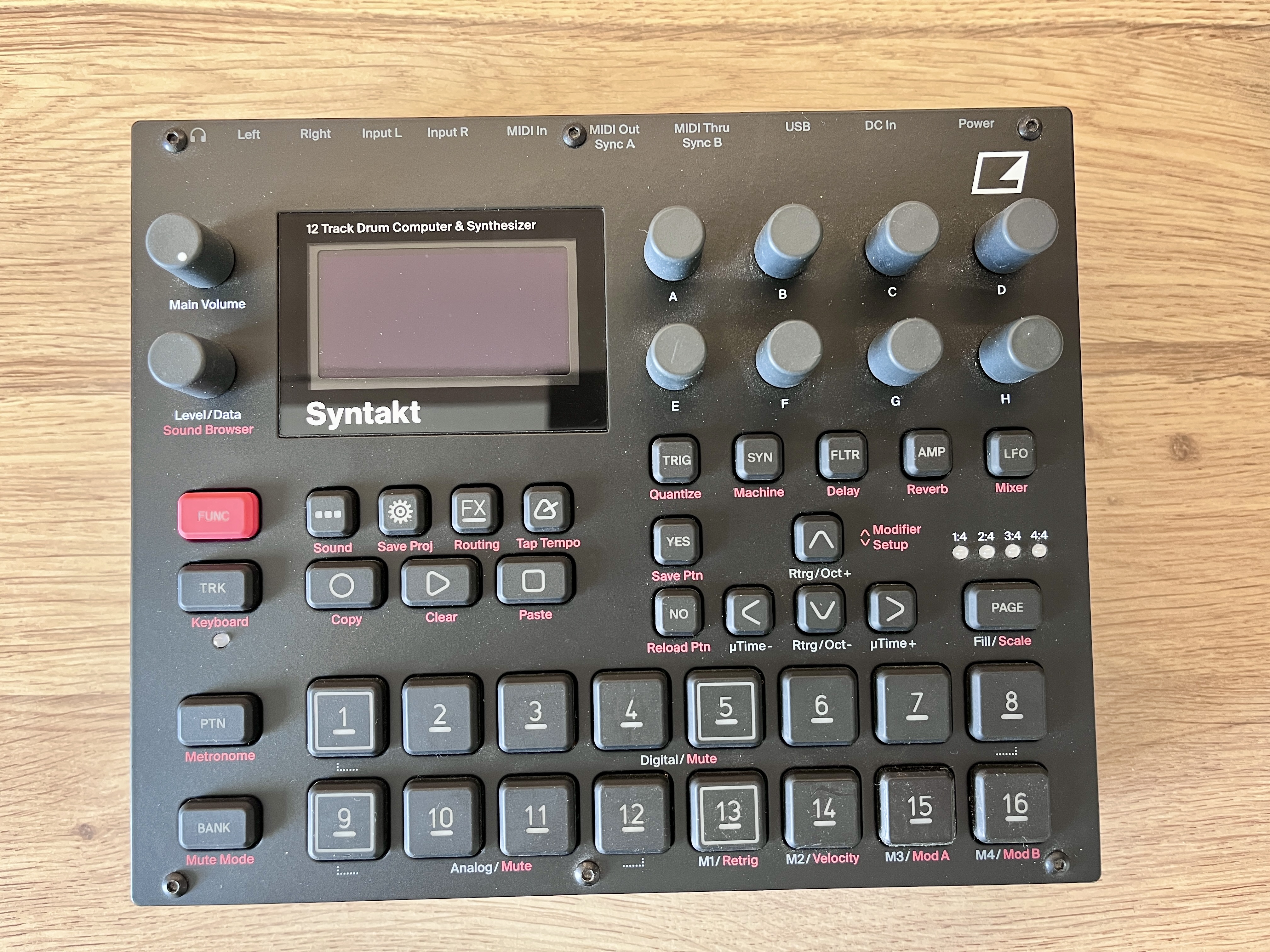 Vends boite à rythme Syntakt Elektron
