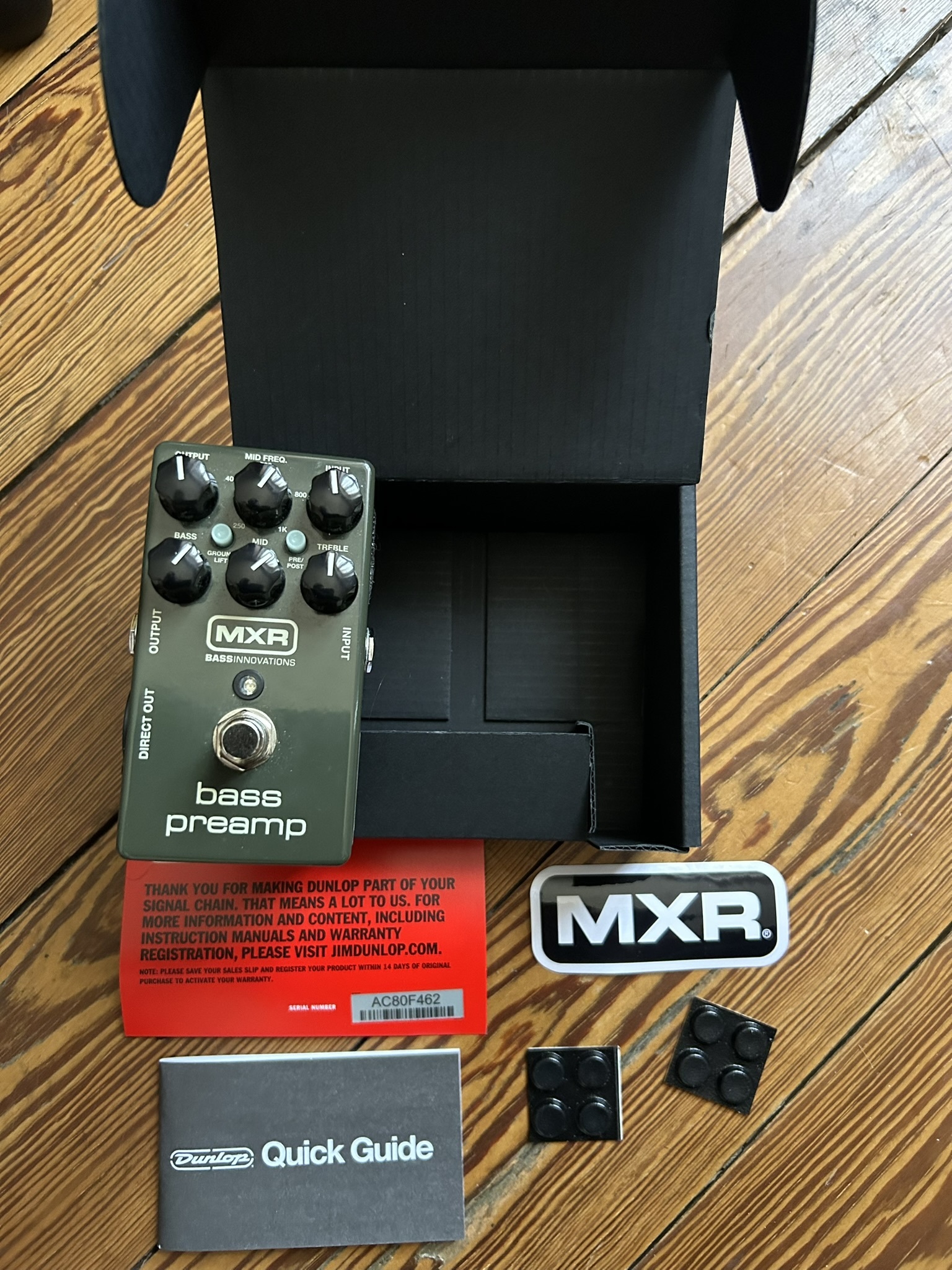 MXR M81 Bass Preamp