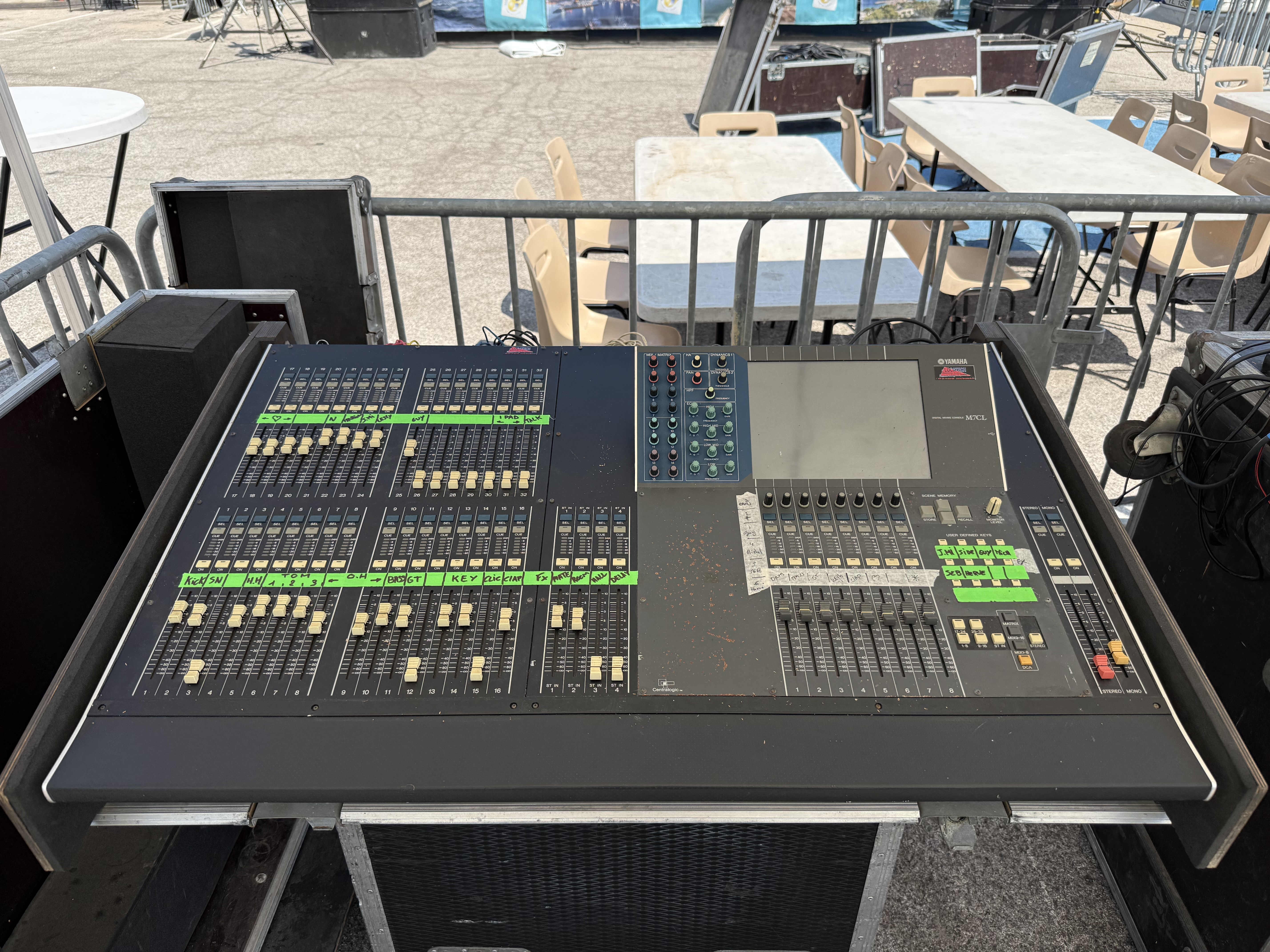 Yamaha M7CL 32 + Multipaire 32/8