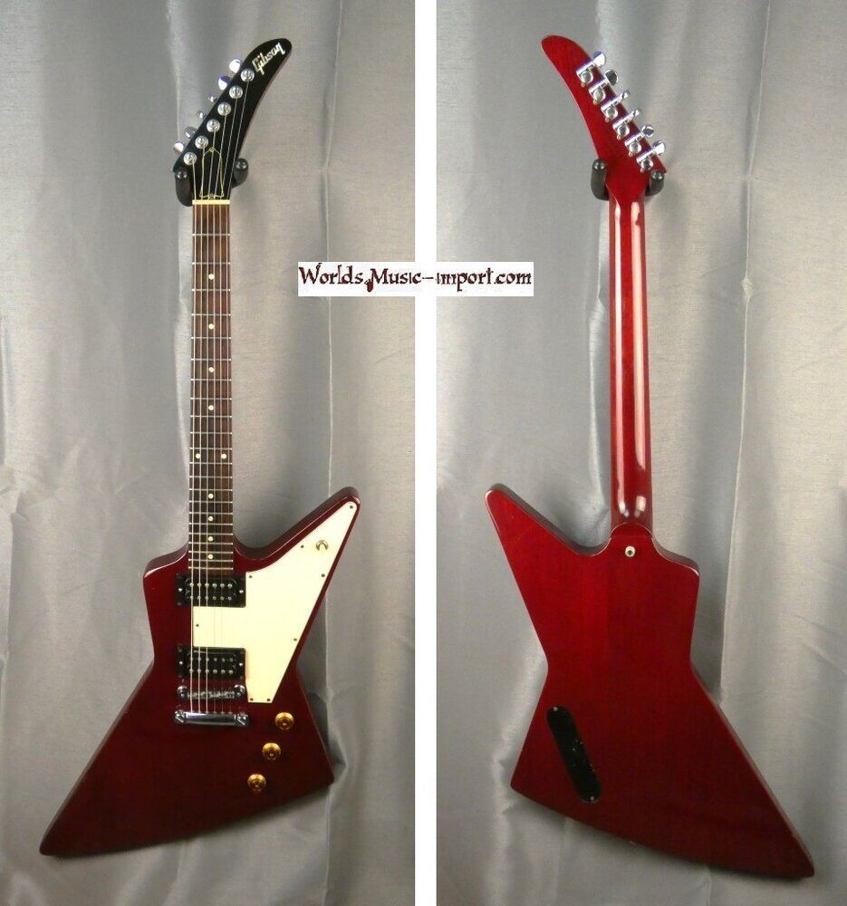 GIBSON Explorer 76'RI Wine Red Trans 2004 USA import