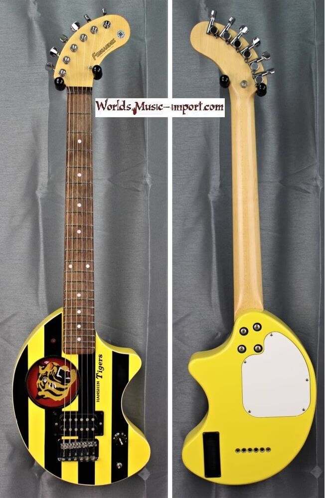 FERNANDES ZO-3 Mini-guitare Tiger Yellow import JP