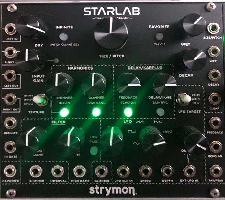 Vends superbe Strymon StarLab (noire)
