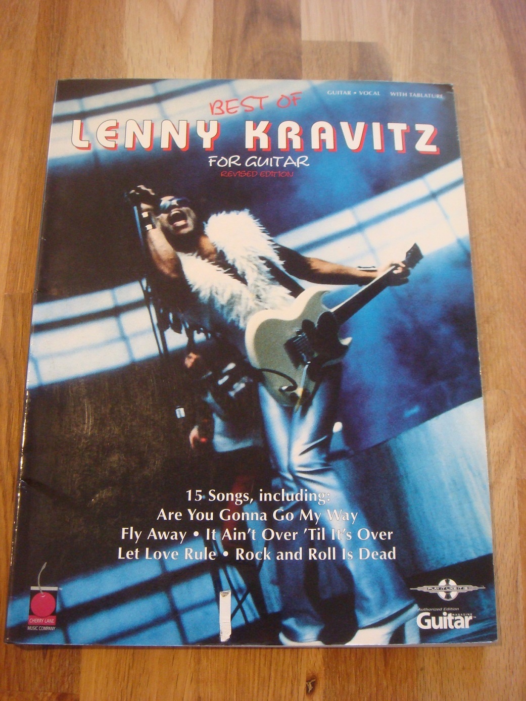 Songbook “Best of Lenny Kravitz – For Guitar” (avec tablatures)