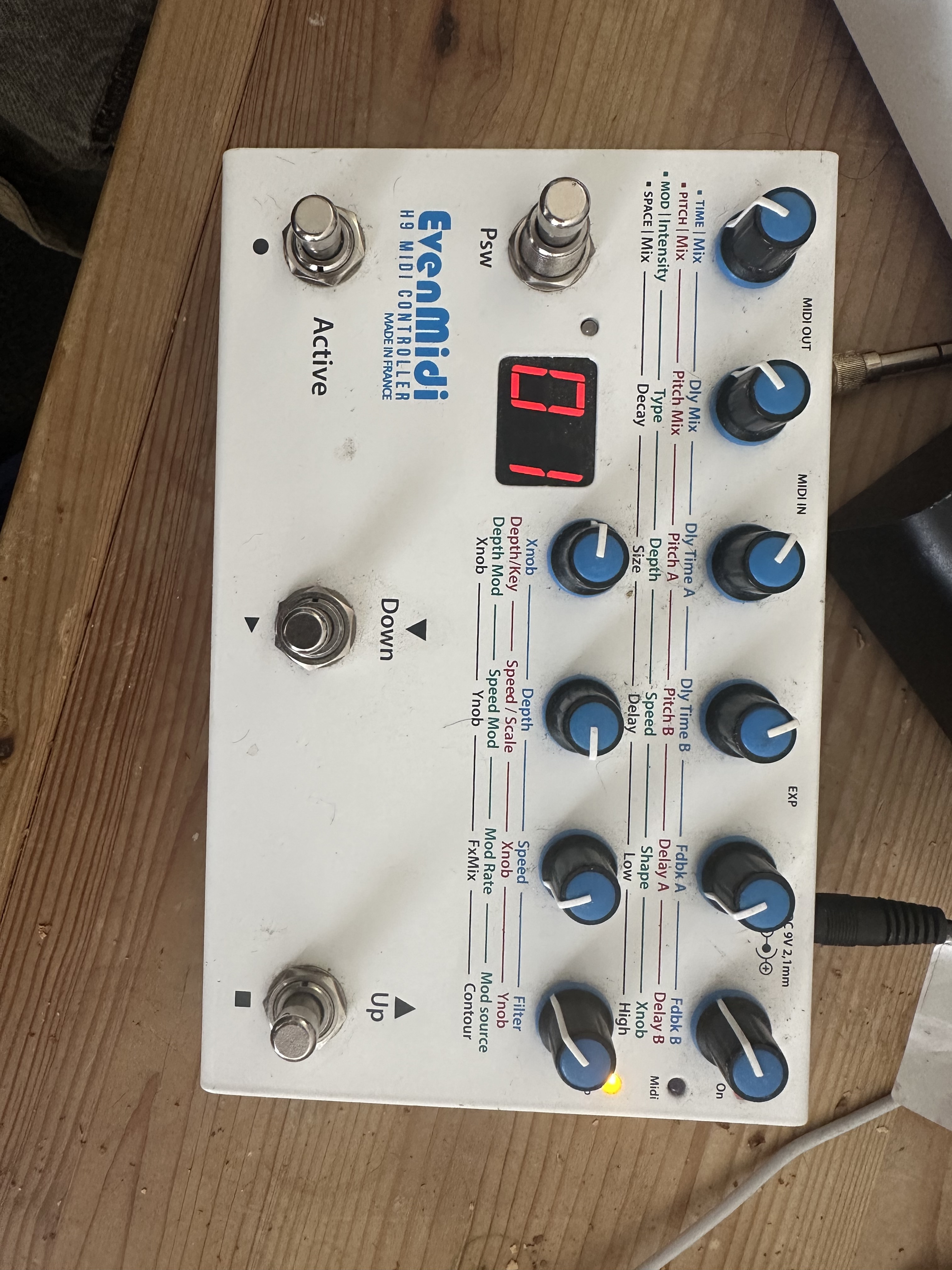 Vends contrôler Evenmidi pour h9 d’eventide