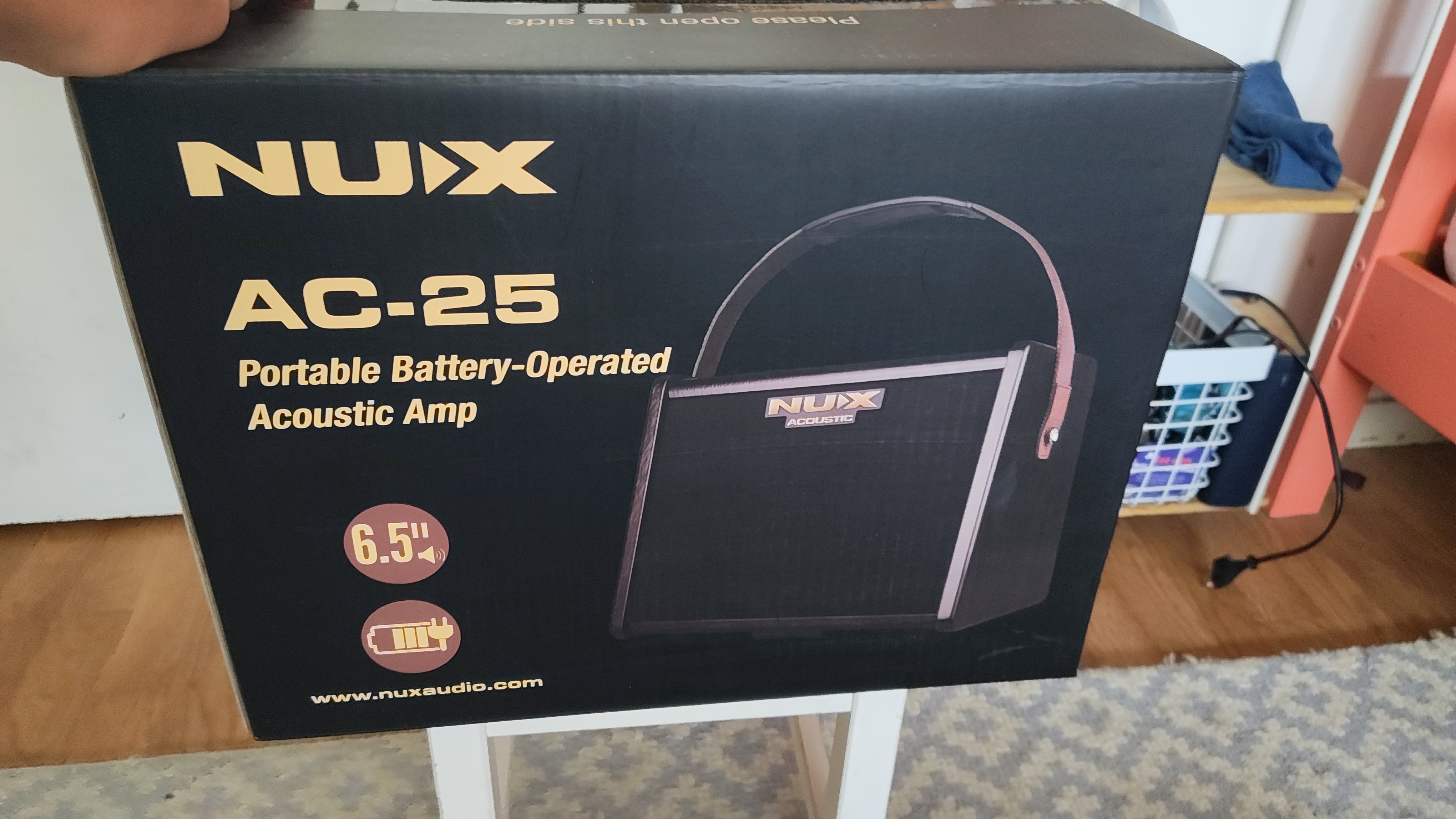NUX AC25 Ampli Acoustique Portable + Batterie Intégrée