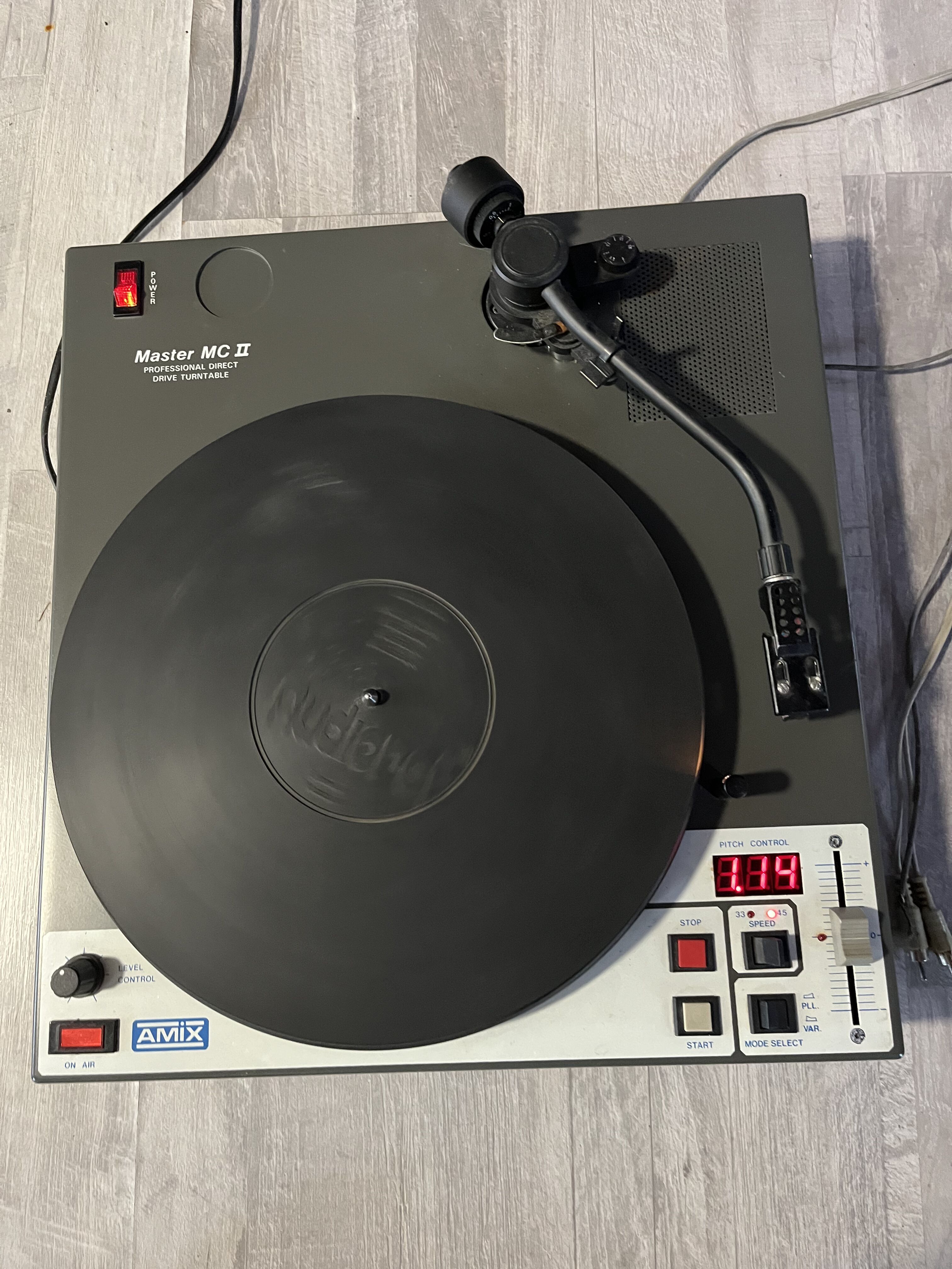 Platine Vinyle professionnelle AMIX MASTER MCII TBE