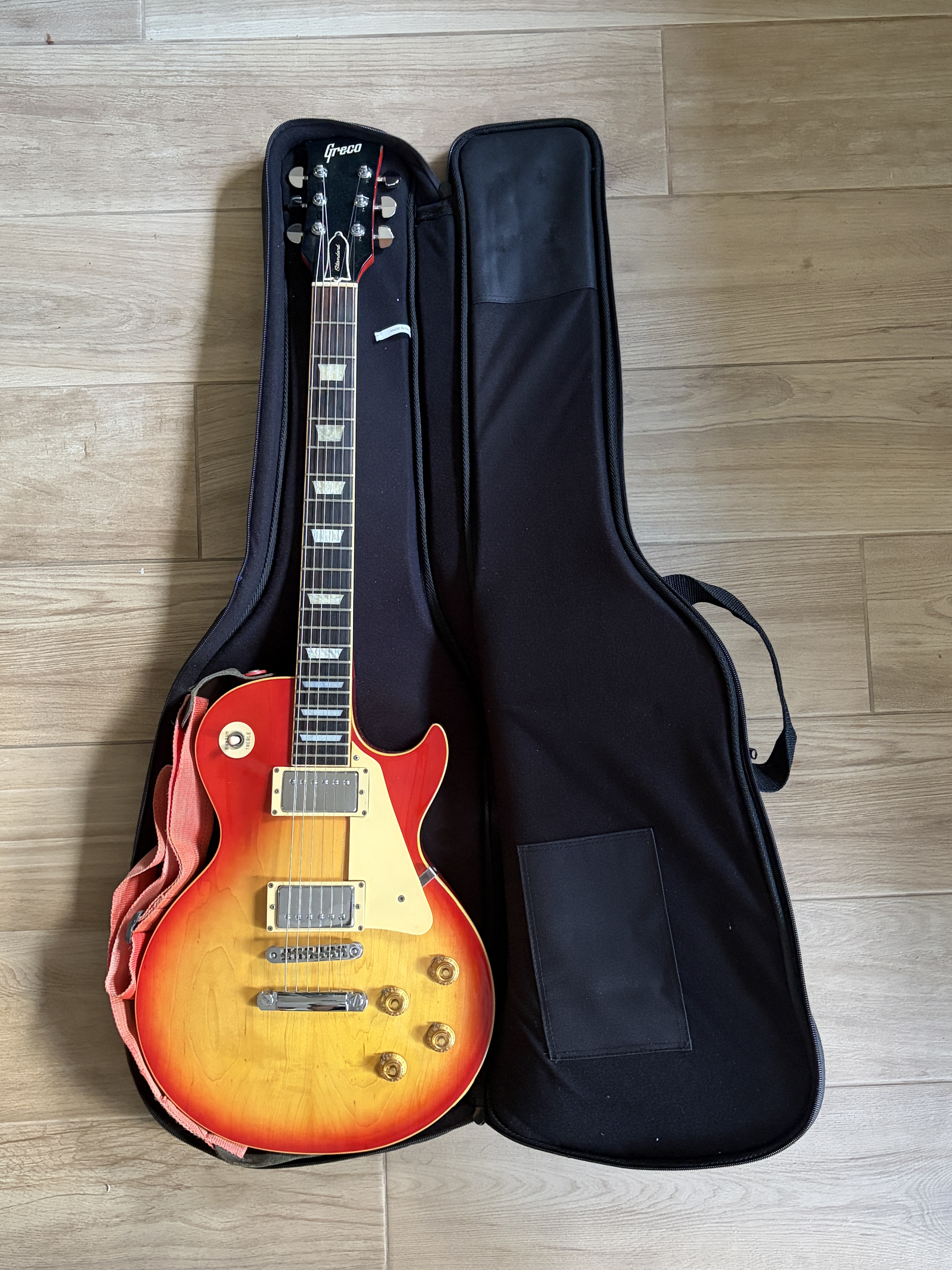 Greco EG700 Sunburn de 1977 avec clés Gotoh