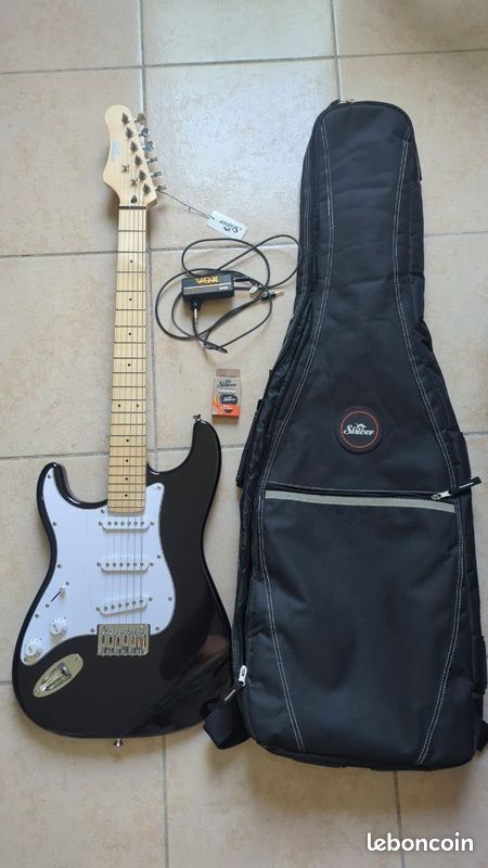 Guitare électrique Shiver - GES 50 + Vox Amplug 3 AC30