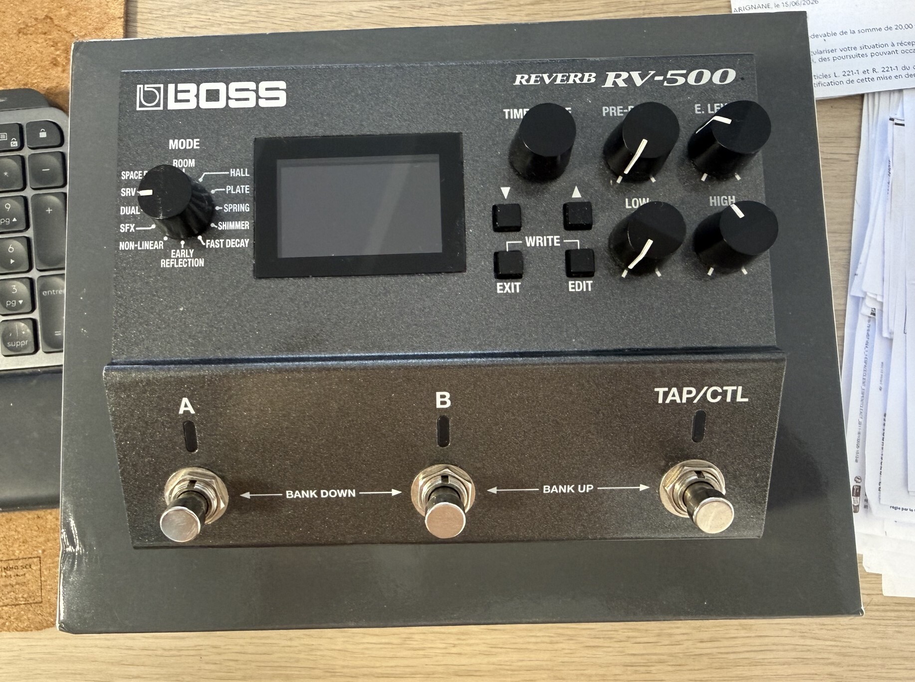 Boss RV-500 Reverb — Excellent état