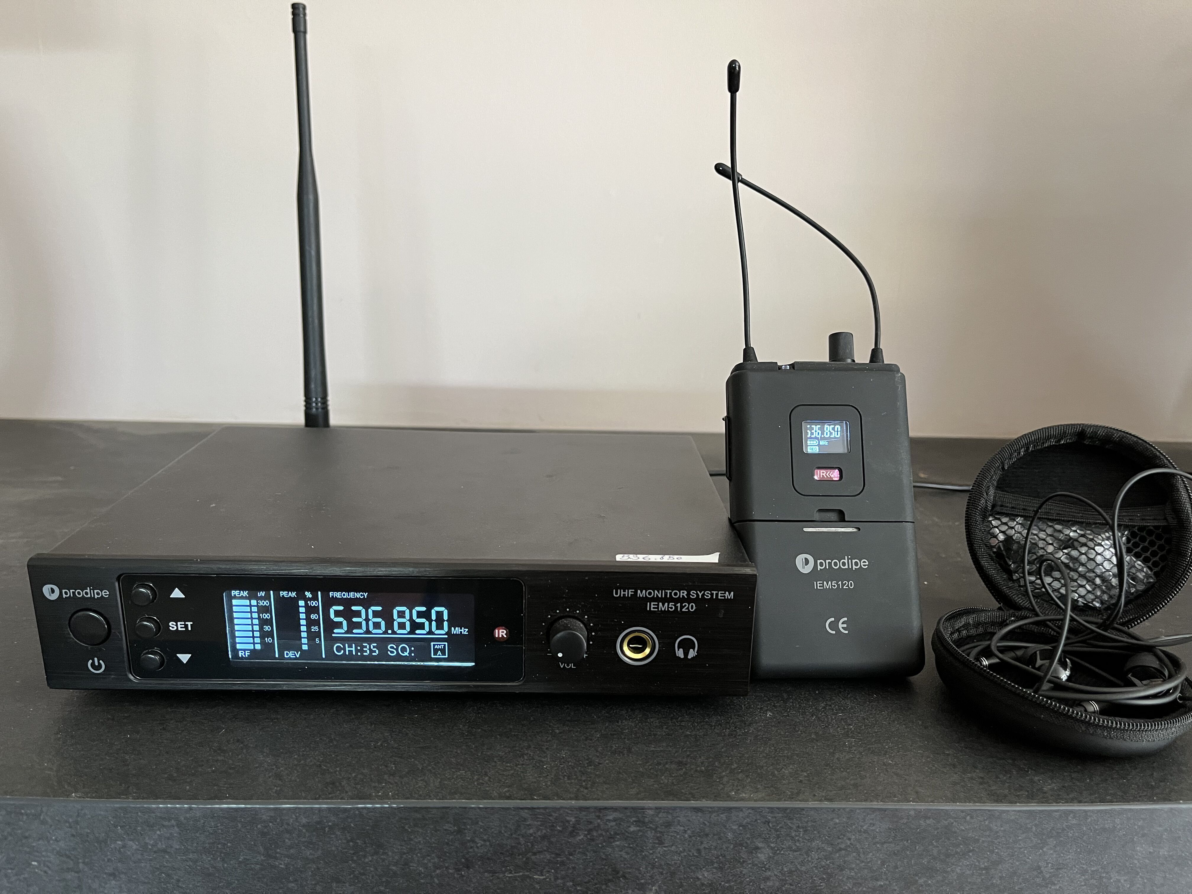 in-ear monitoring system PRODIPE IEM-5120