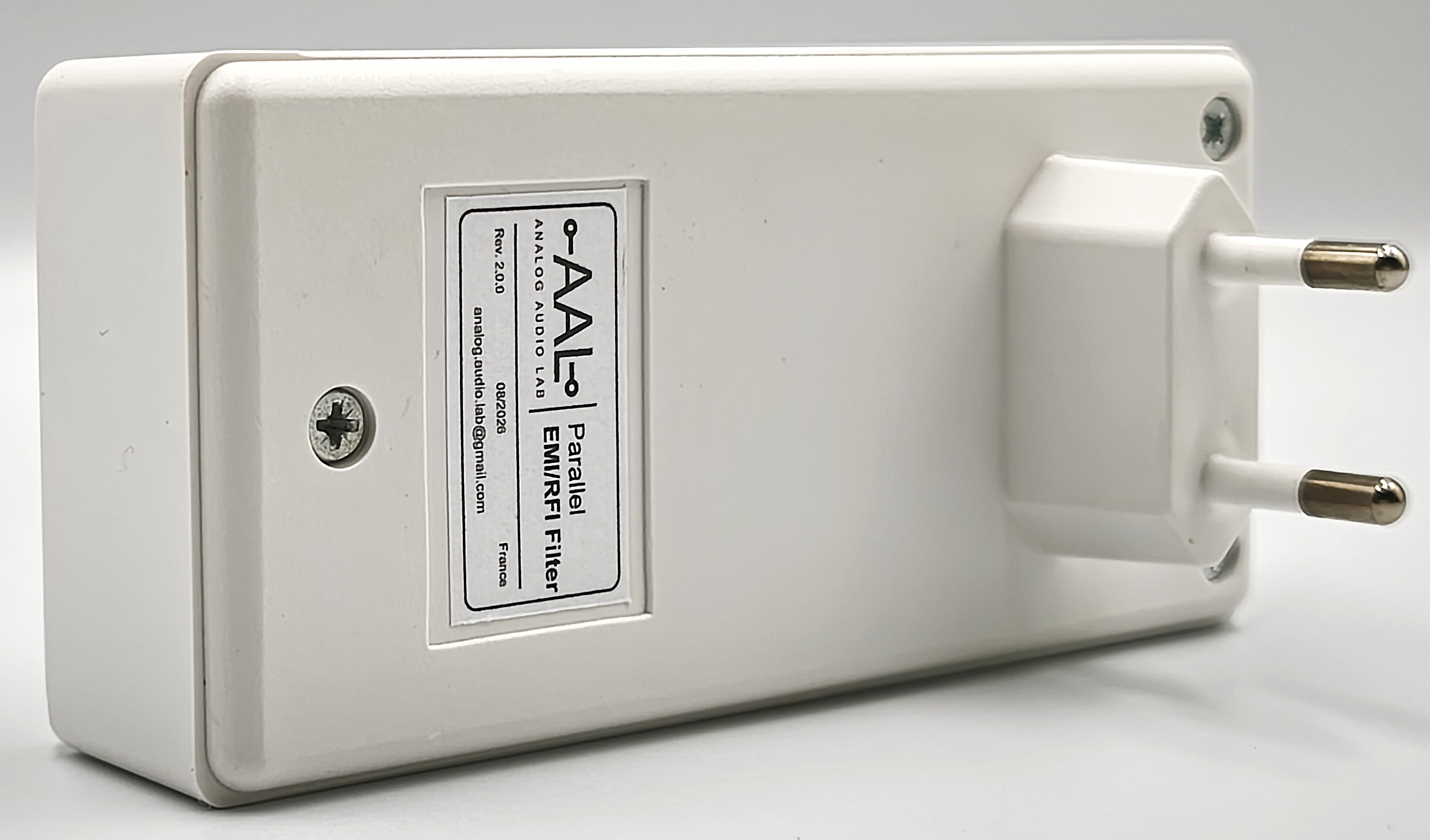AAL – Filtre secteur parallèle EMI/RFI – Audio Hi-Fi – V2