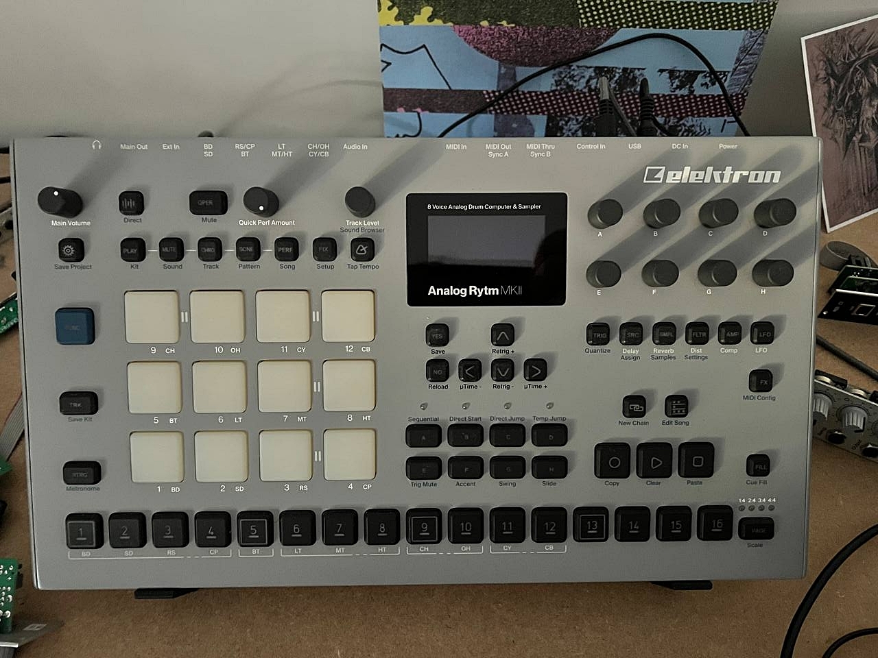 Elektron Analog Rytm MKII (gris)
