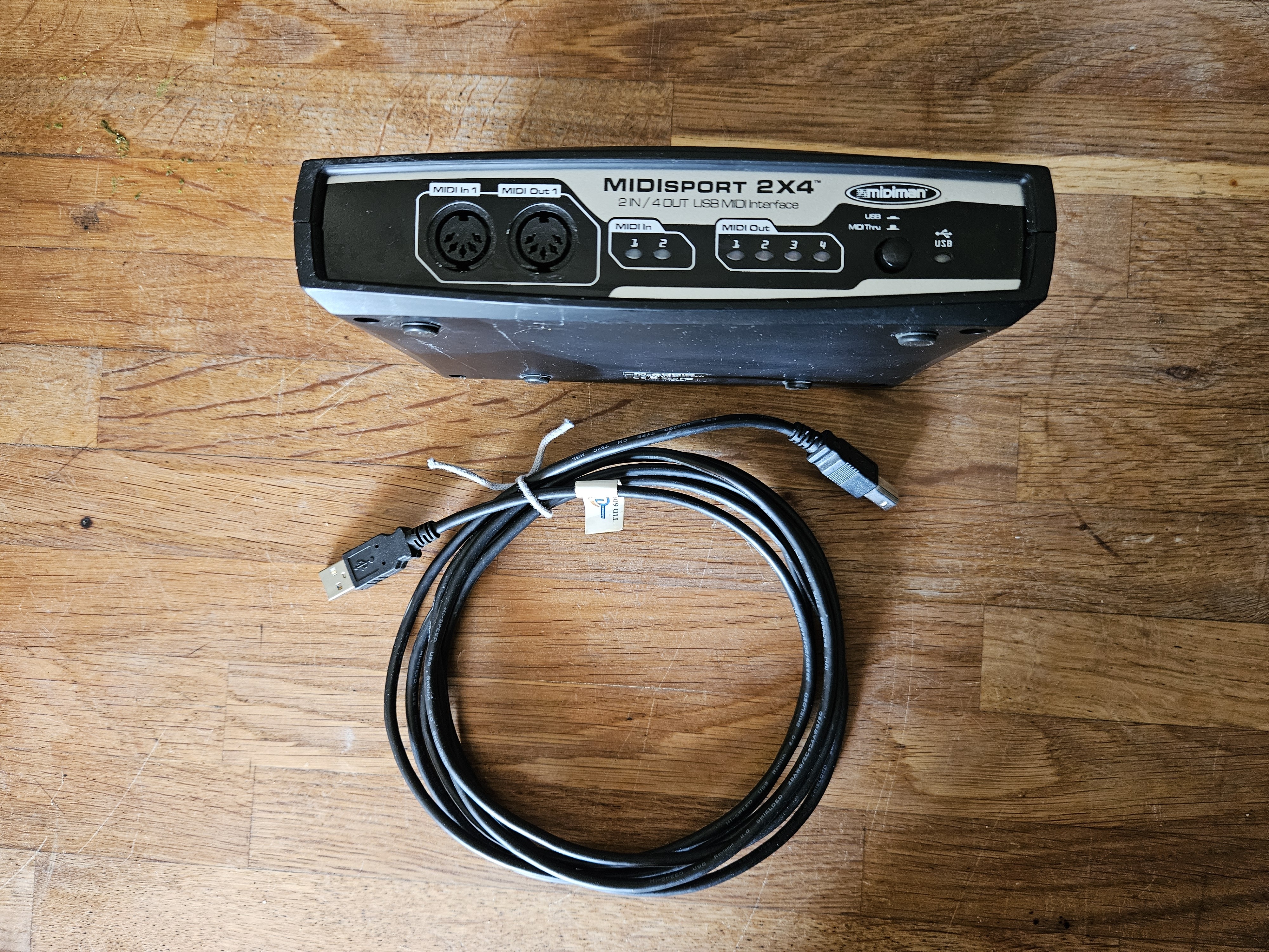 Interface M-Audio Midisport 2x4