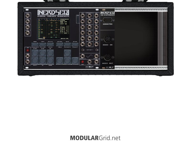 Nerdseq + midi module