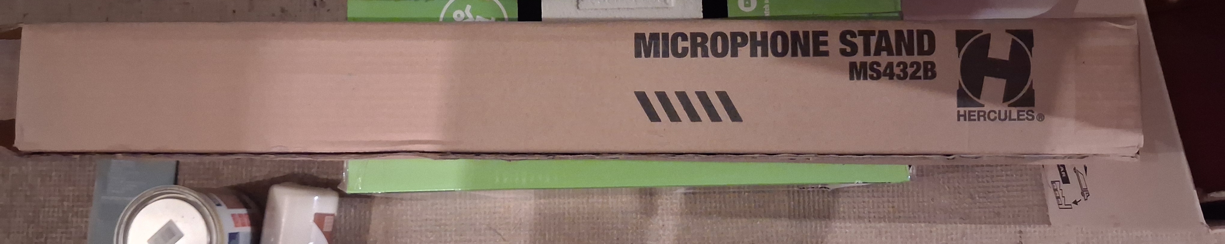 Hercules Stands MS432B – Pied de microphone à perche