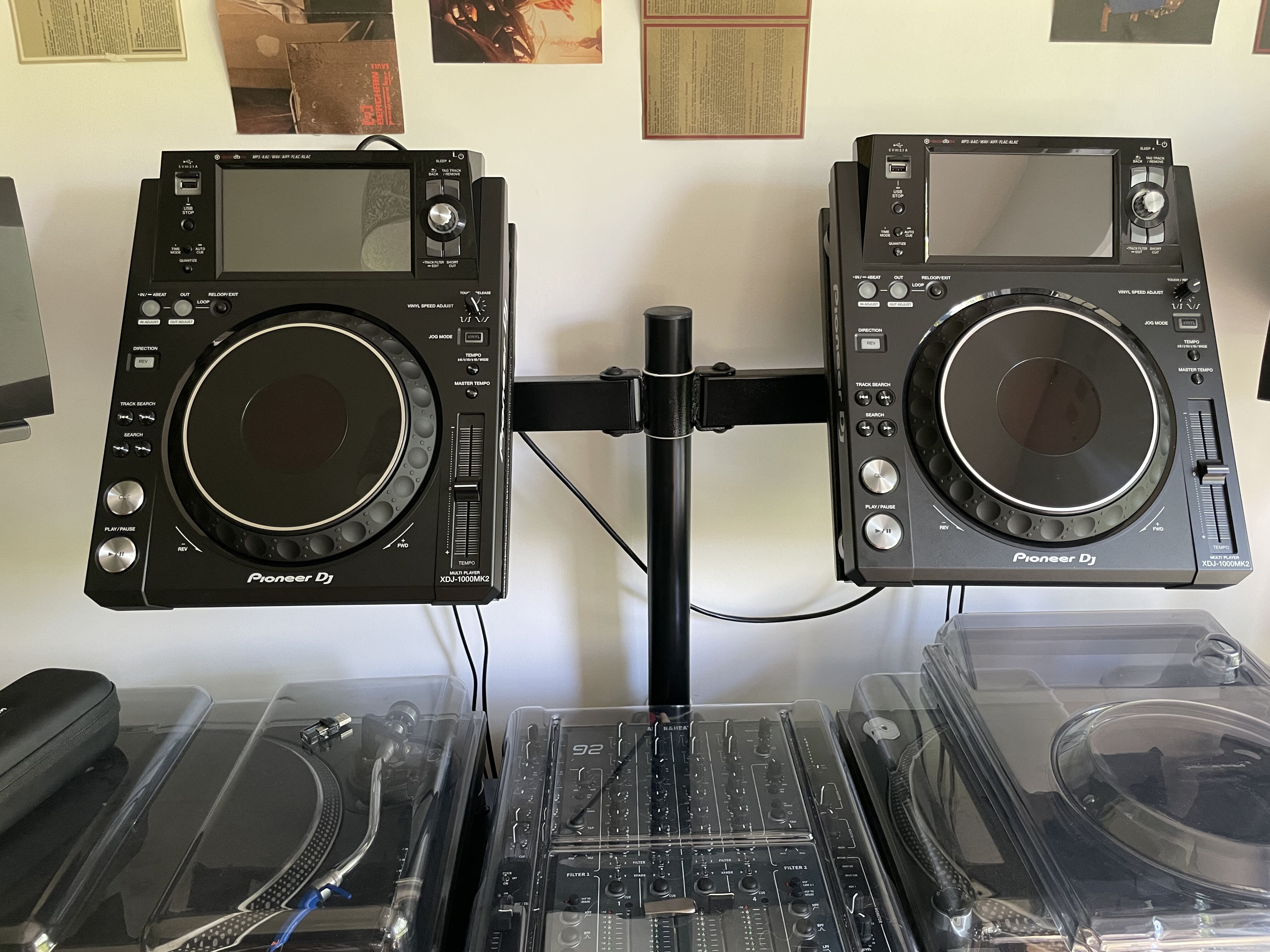 Paire de pioneer XDJ 1000MK2