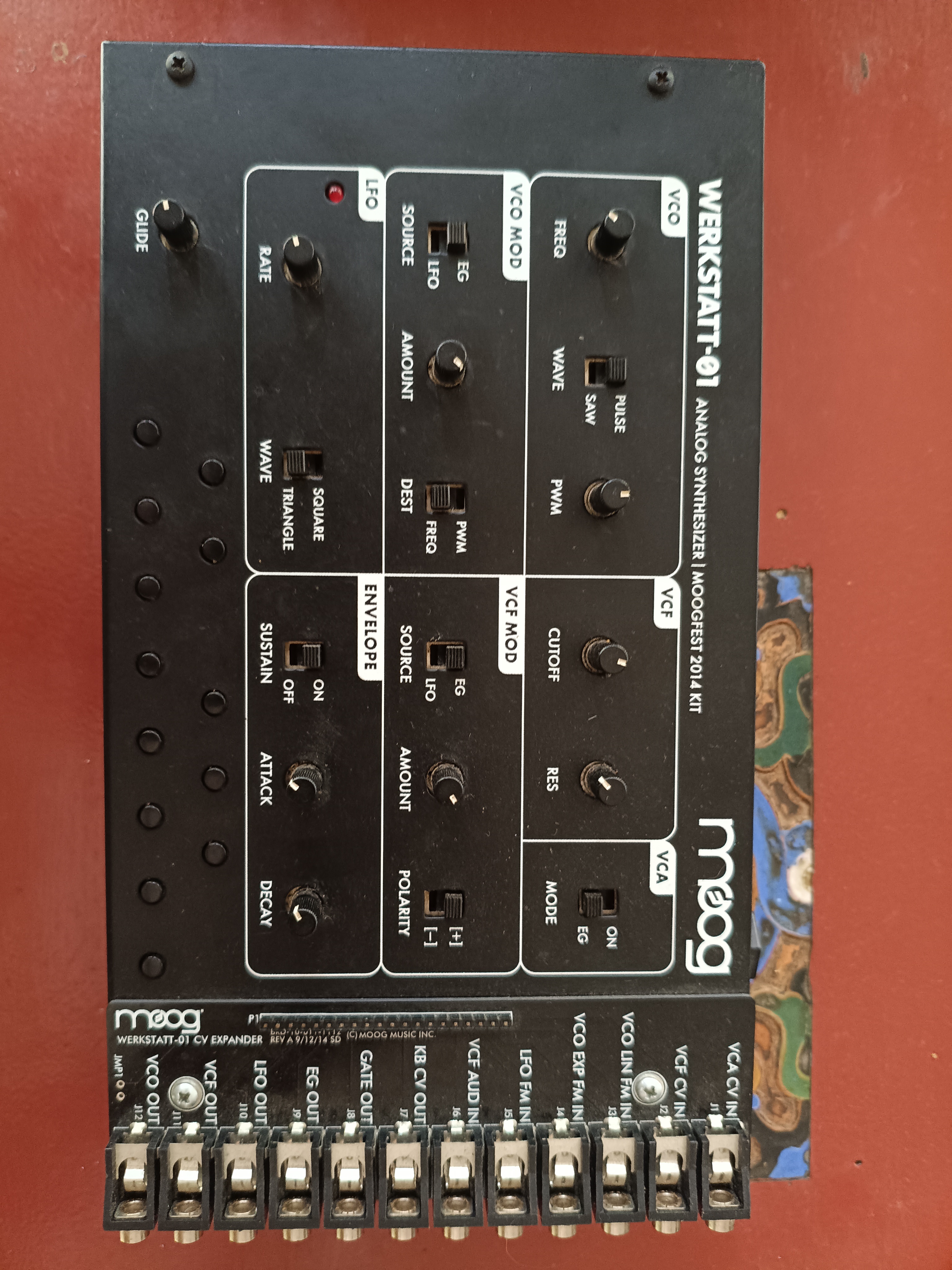 Moog werkstatt avec CV expander comme neuf 