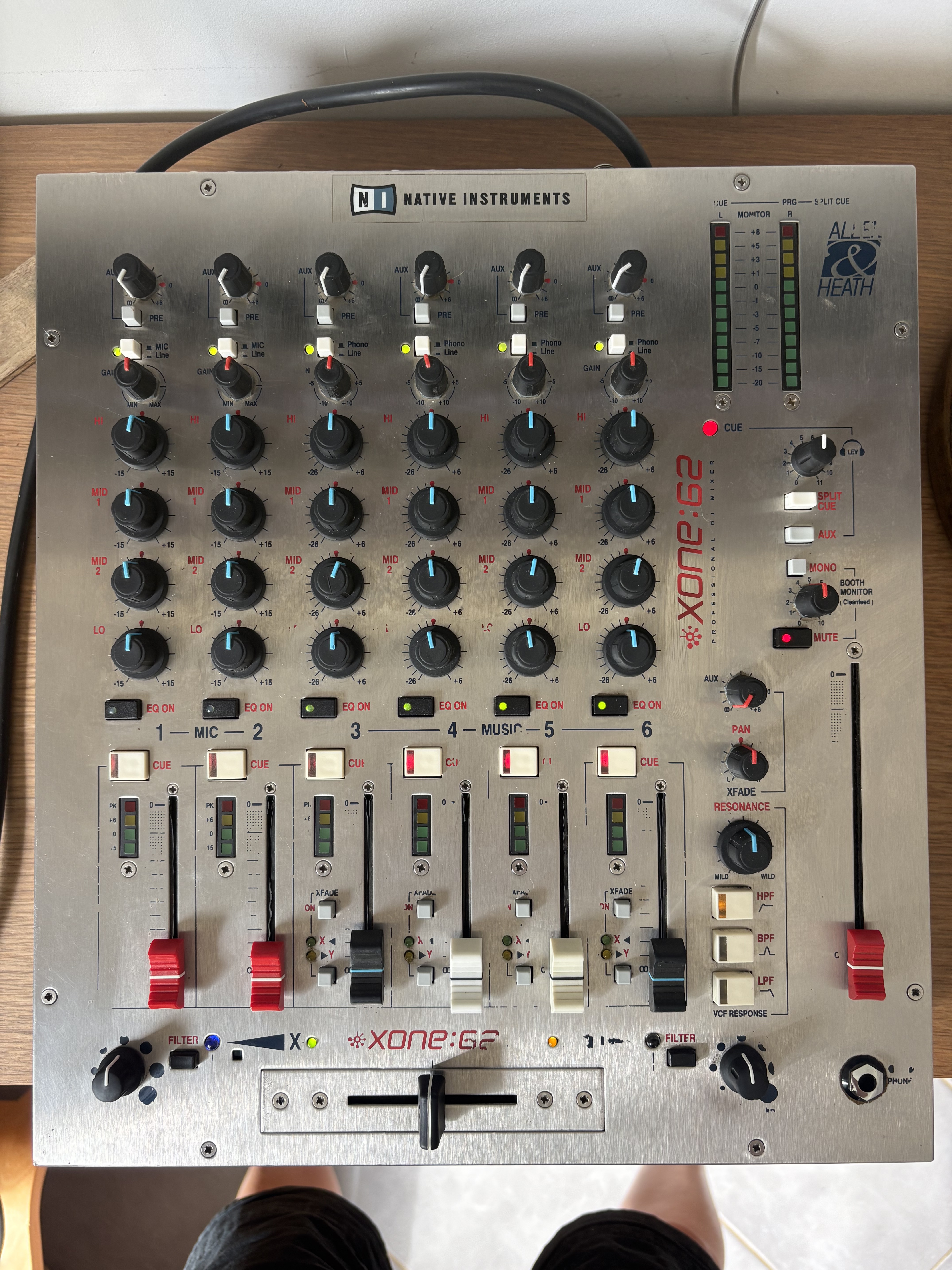 Allen & Heath Xone:62 – Made in UK – Table de mixage mythique