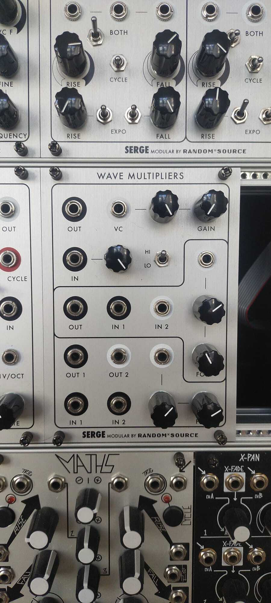 Serge Random*Source Wave Multipliers + autres modules Serge*Random Source