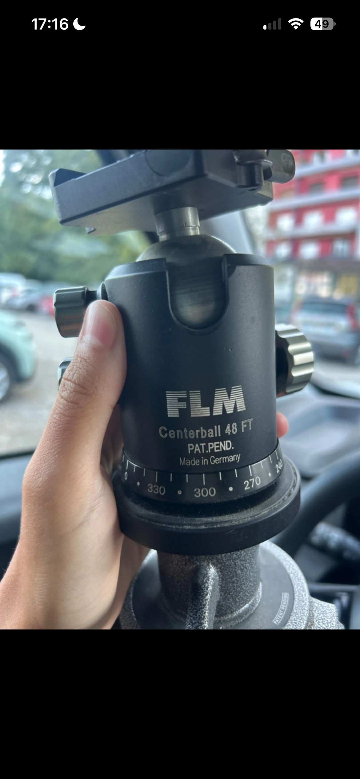 Trépied Carbone Gitzo GT3540 + Rotule FLM Centerball 48 FT