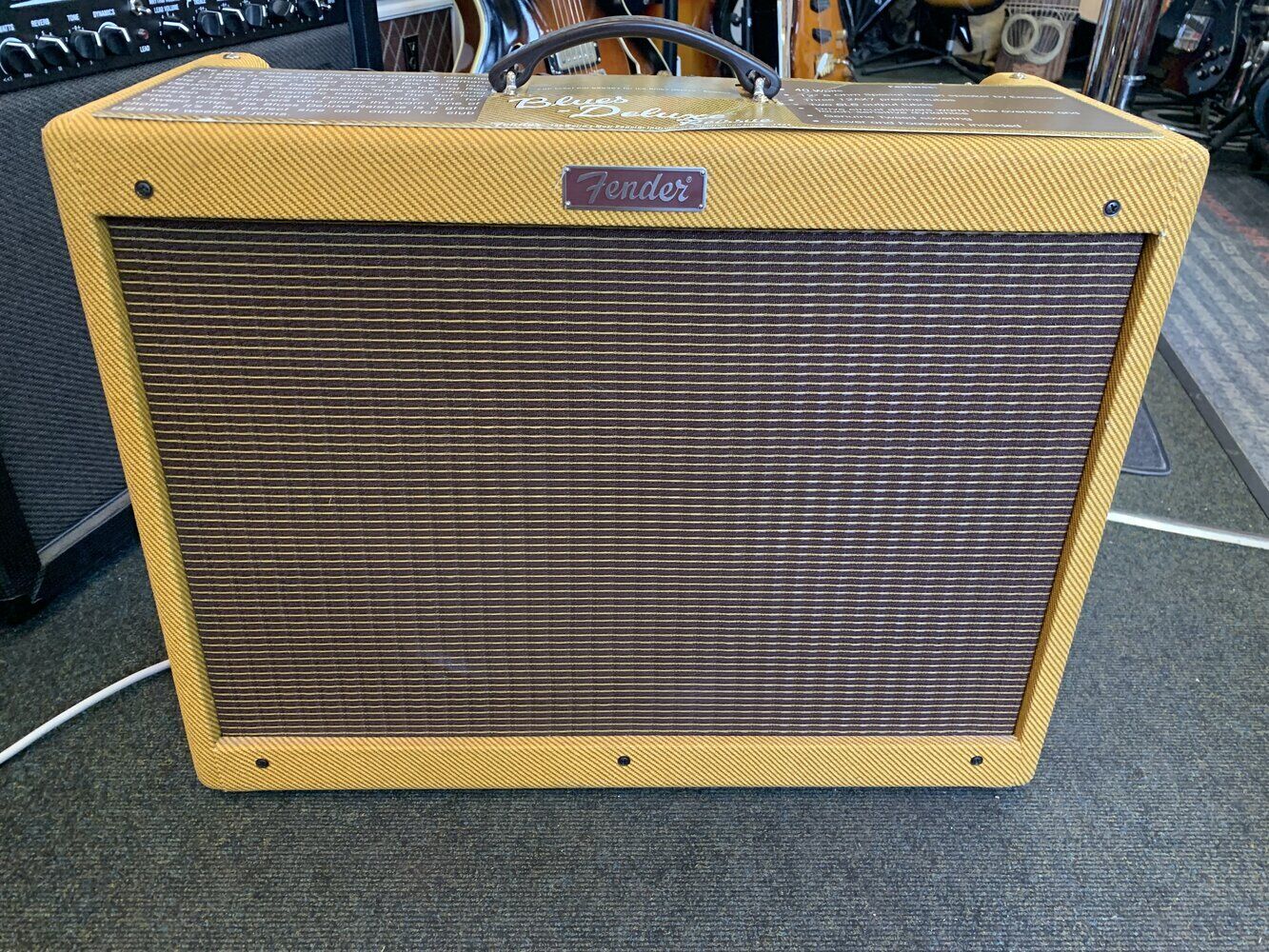 Fender ampli blues deluxe 40w neuf-expo