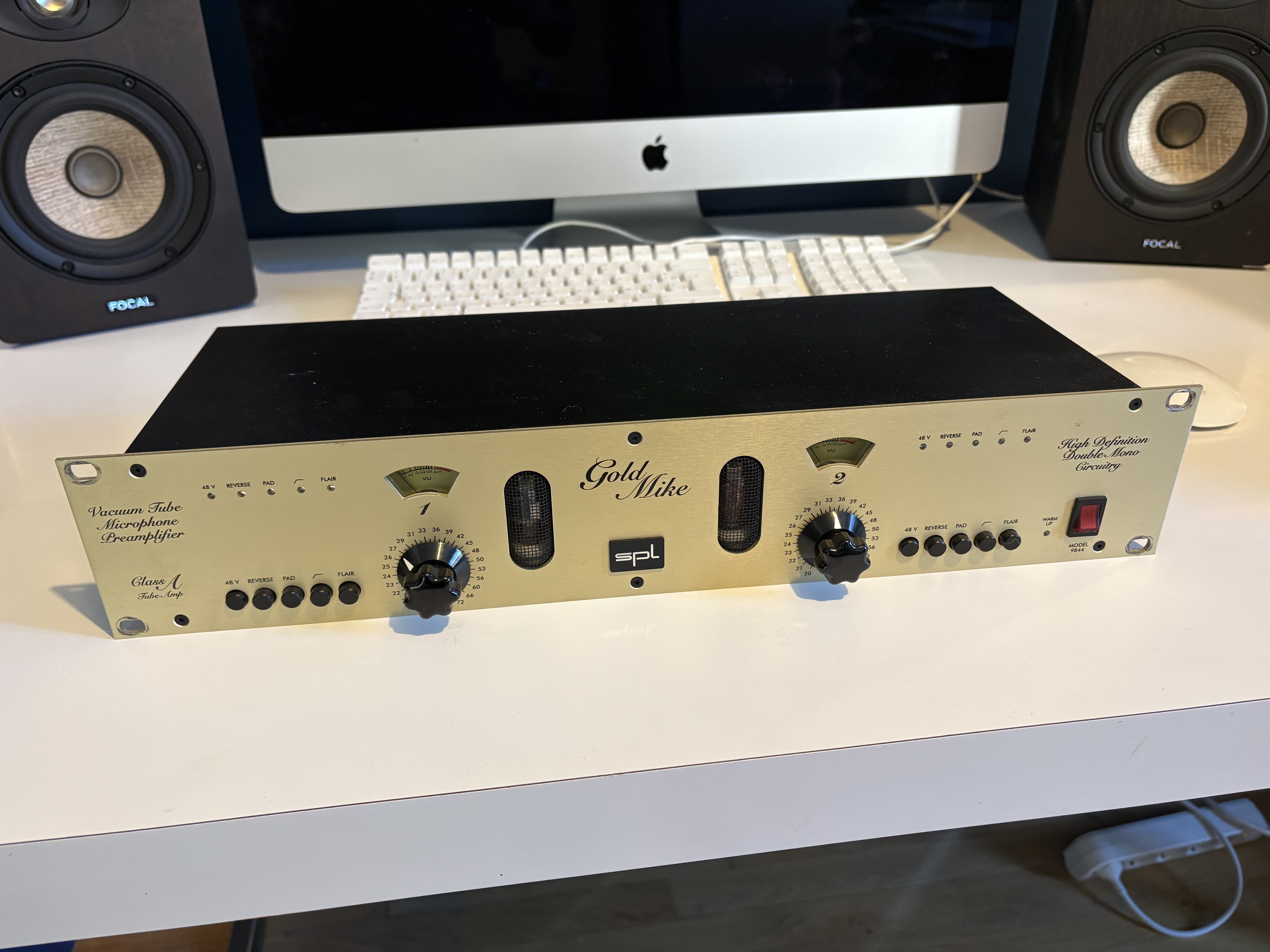Vends ampli à lampe SPK GoldMike 