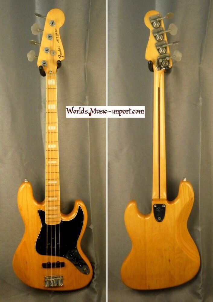 FENDER Jazz Bass JB'75-US 1993 Ash Nat japon import