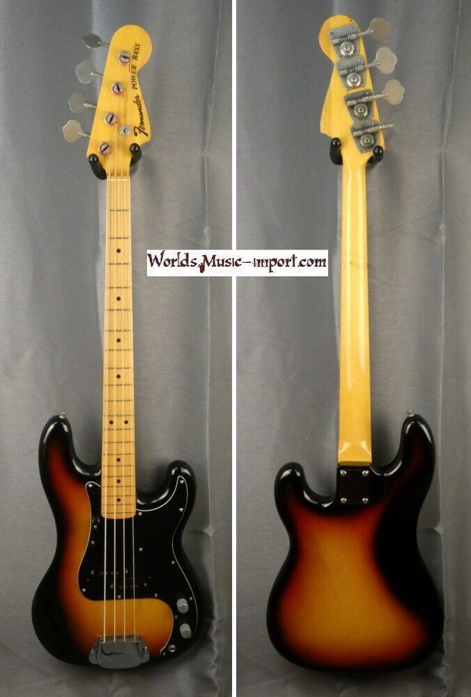 FERNANDES Precision bass FPB-65 BlackSB 1975s japon