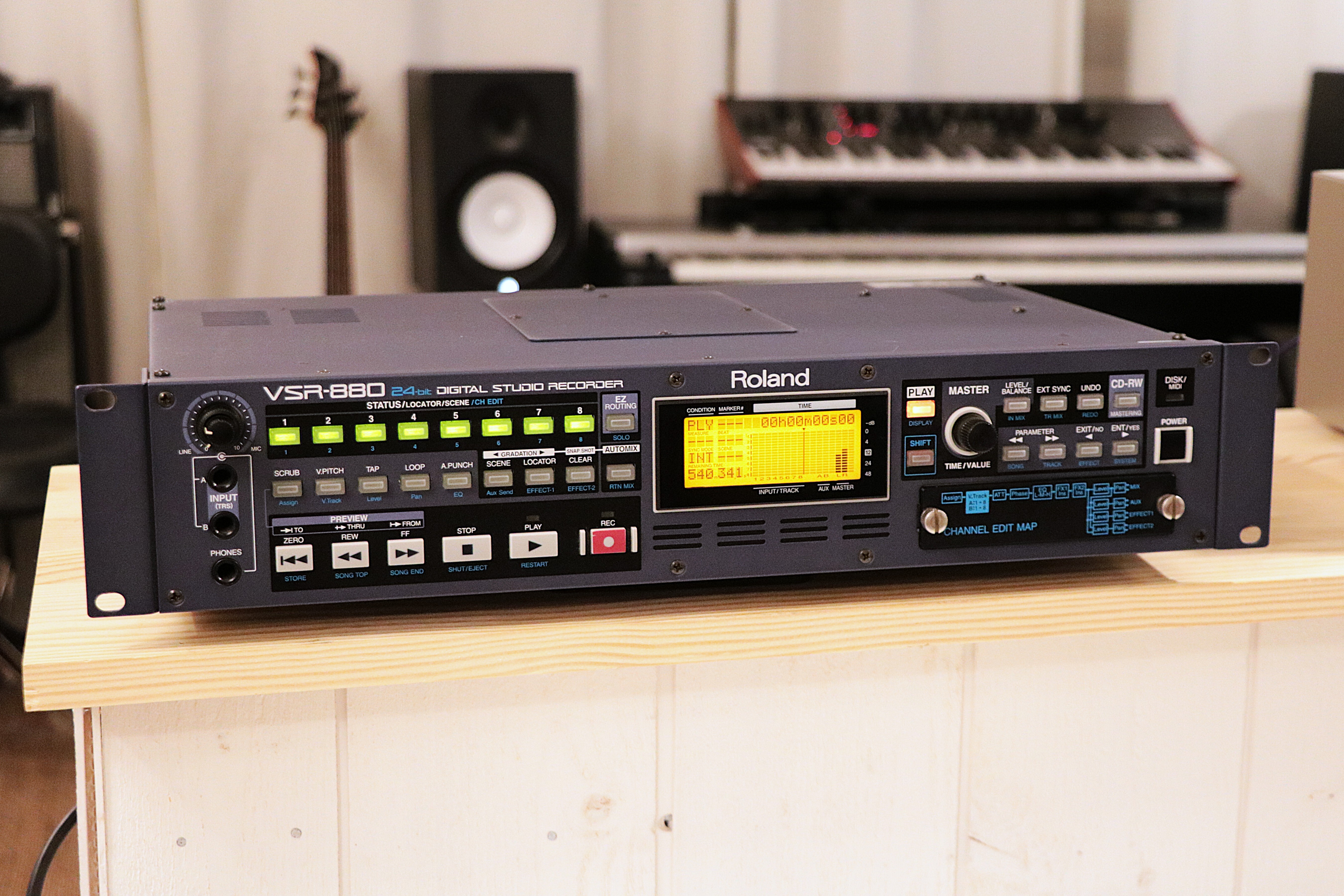 Enregistreur Rack 8 Pistes ROLAND VSR-880