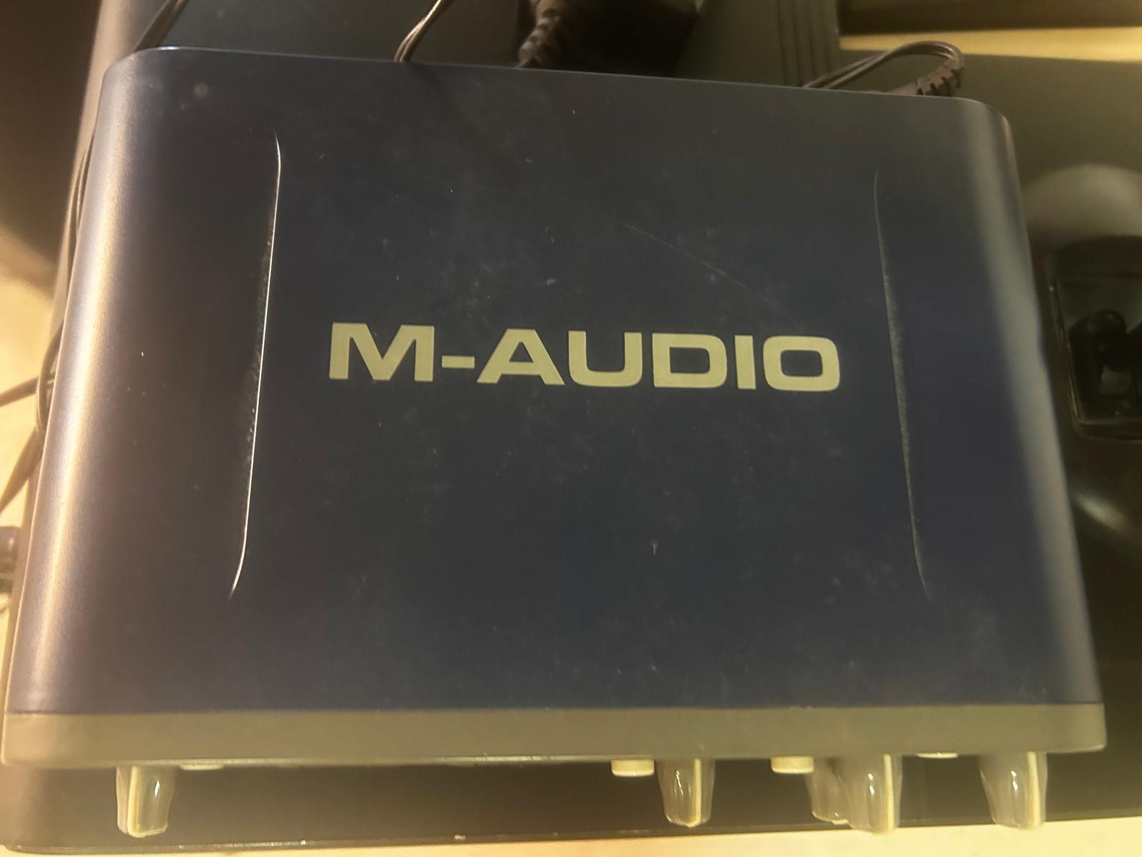 VENDS CARTE SON M-AUDIO FAST TRACK PRO