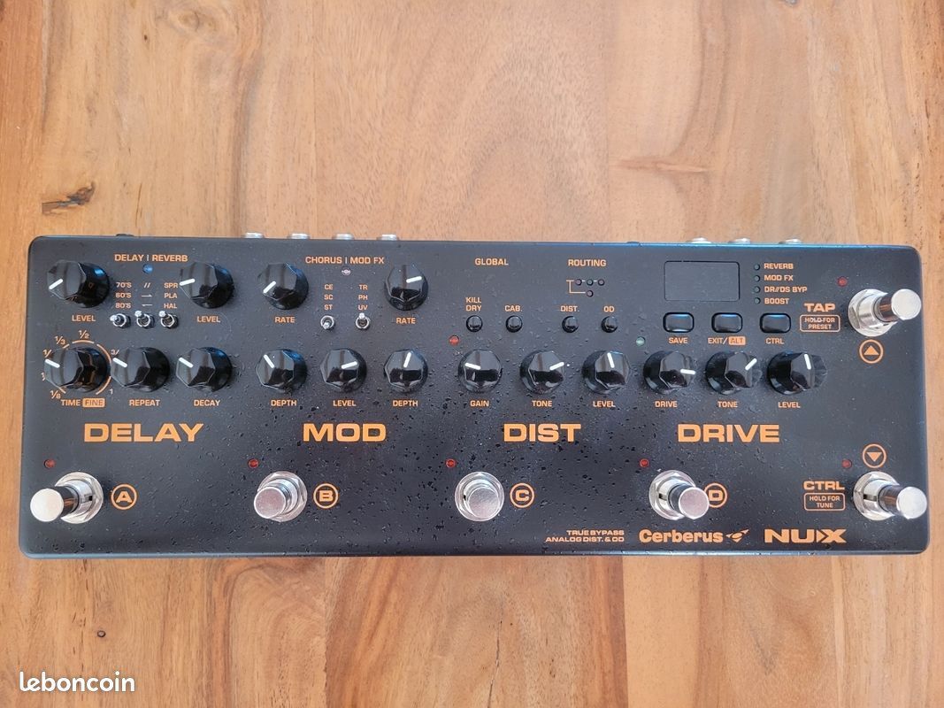 NUX Cerberus ,alimentation générique offerte