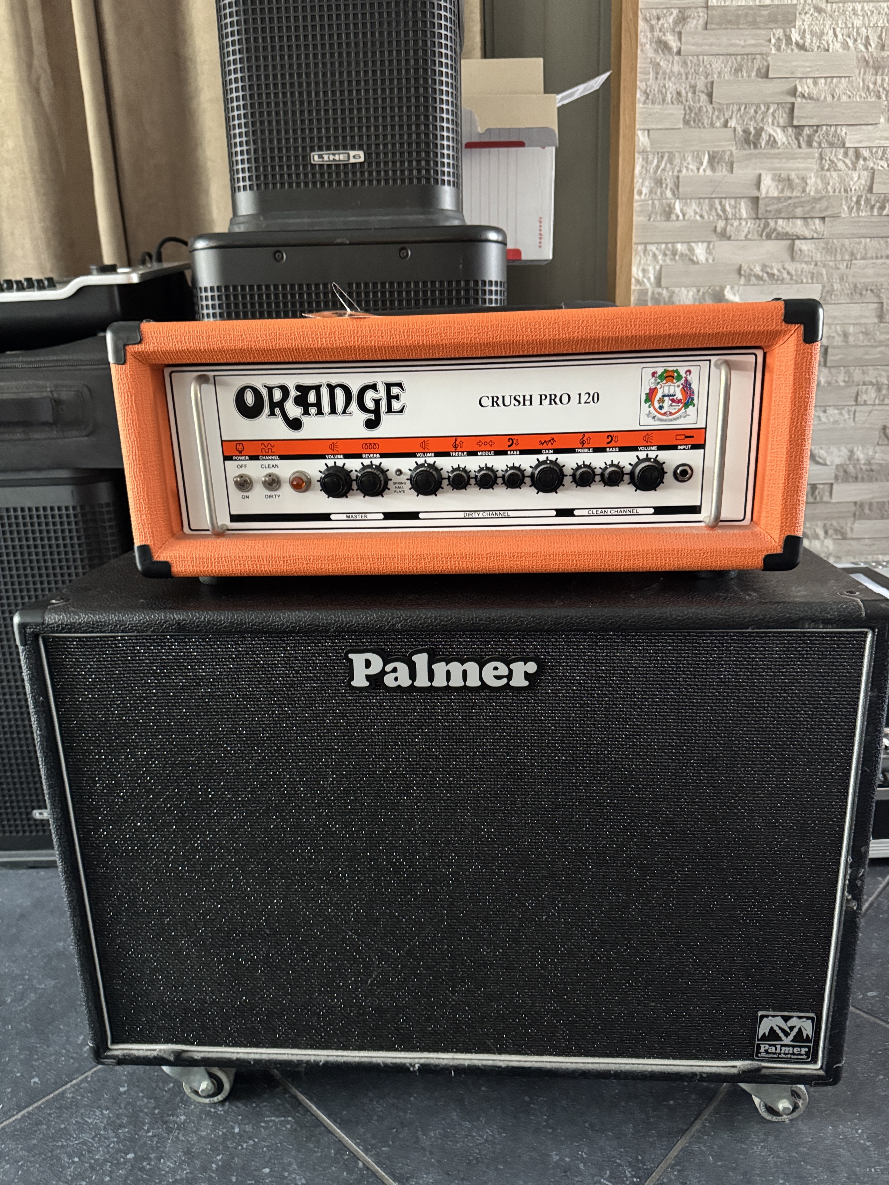 Orange Crush Pro 120 Head + footswitch MCFS-2