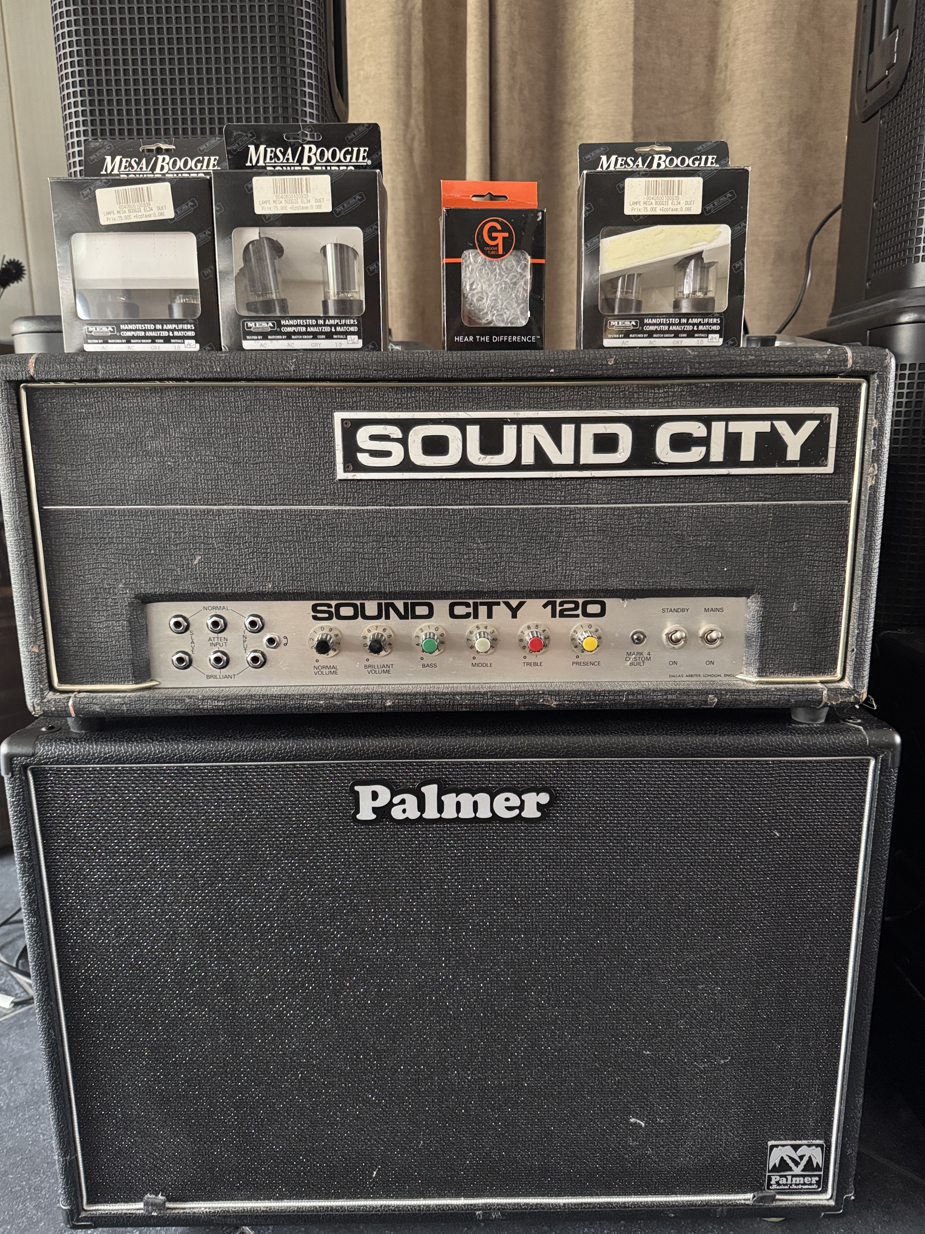 Sound City 120 Mark 4 B120 – Vintage tout lampes — 