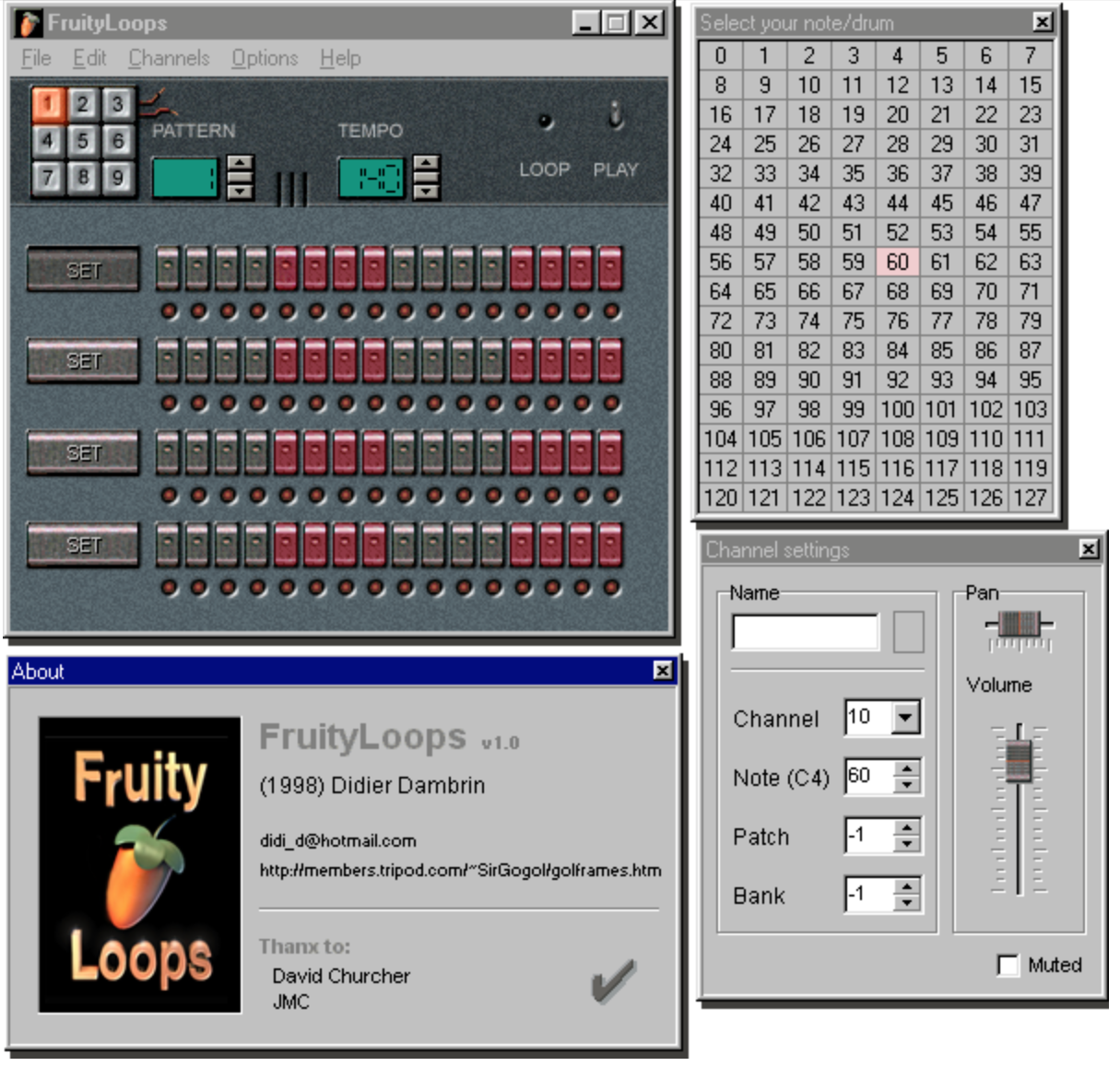 FruityLoops 1