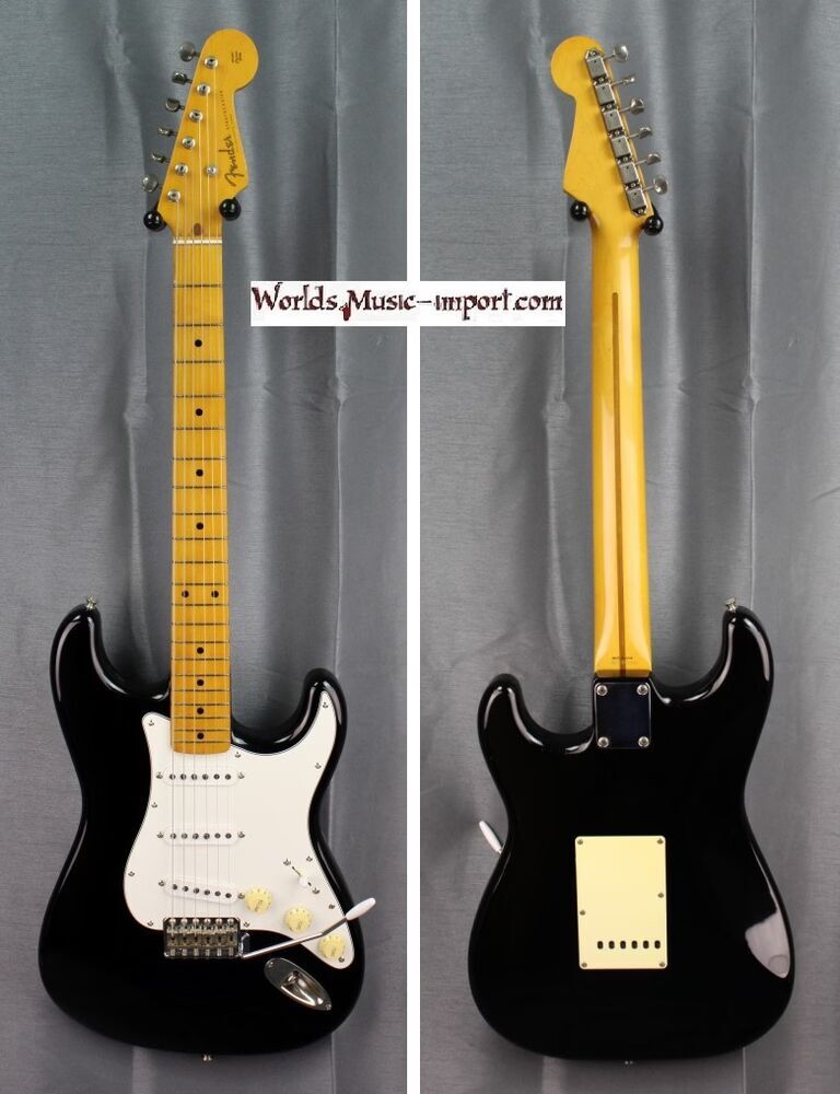 FENDER Stratocaster ST-54' US Black 1988 nitro japan